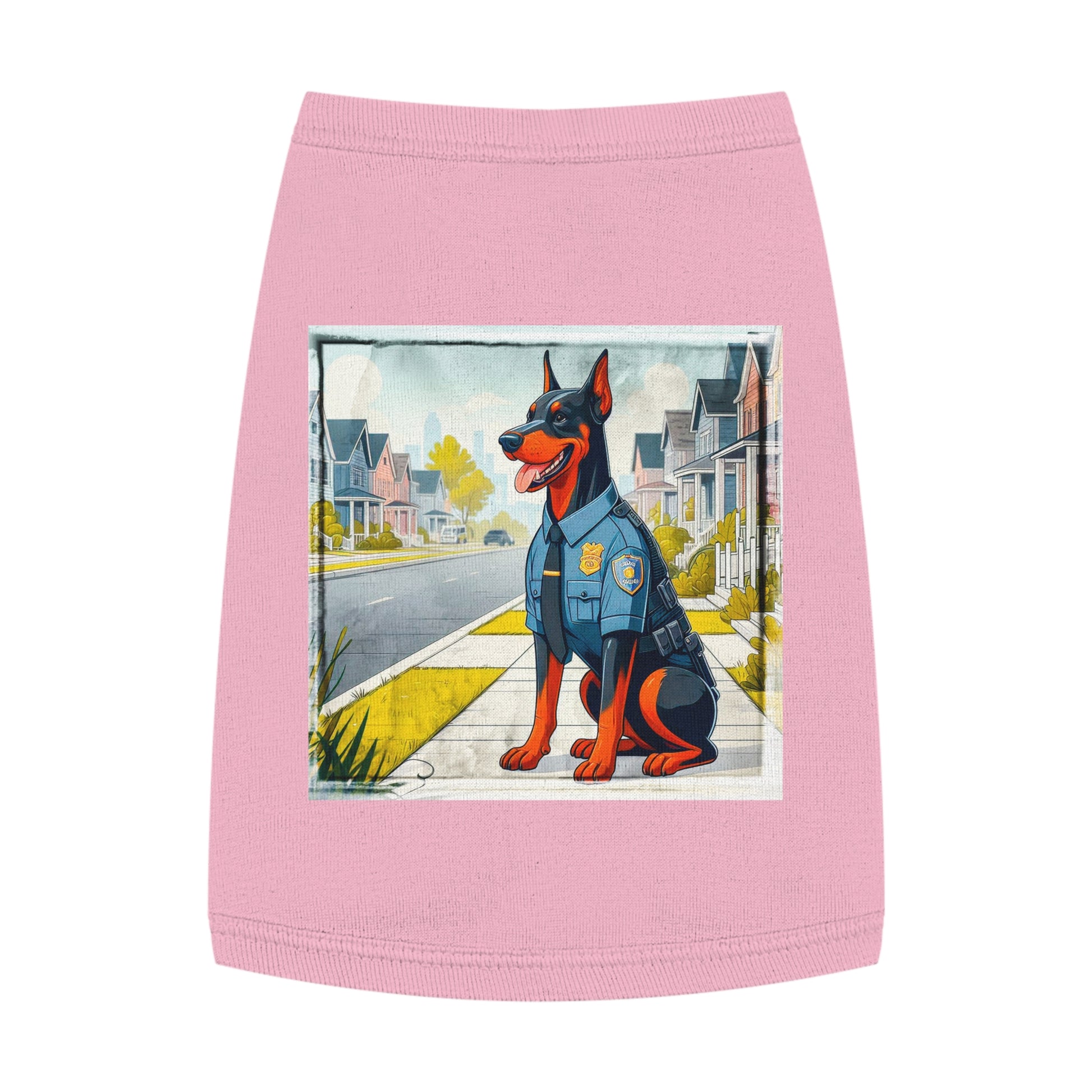 Pet Tank Top Doberman Pets Printify   