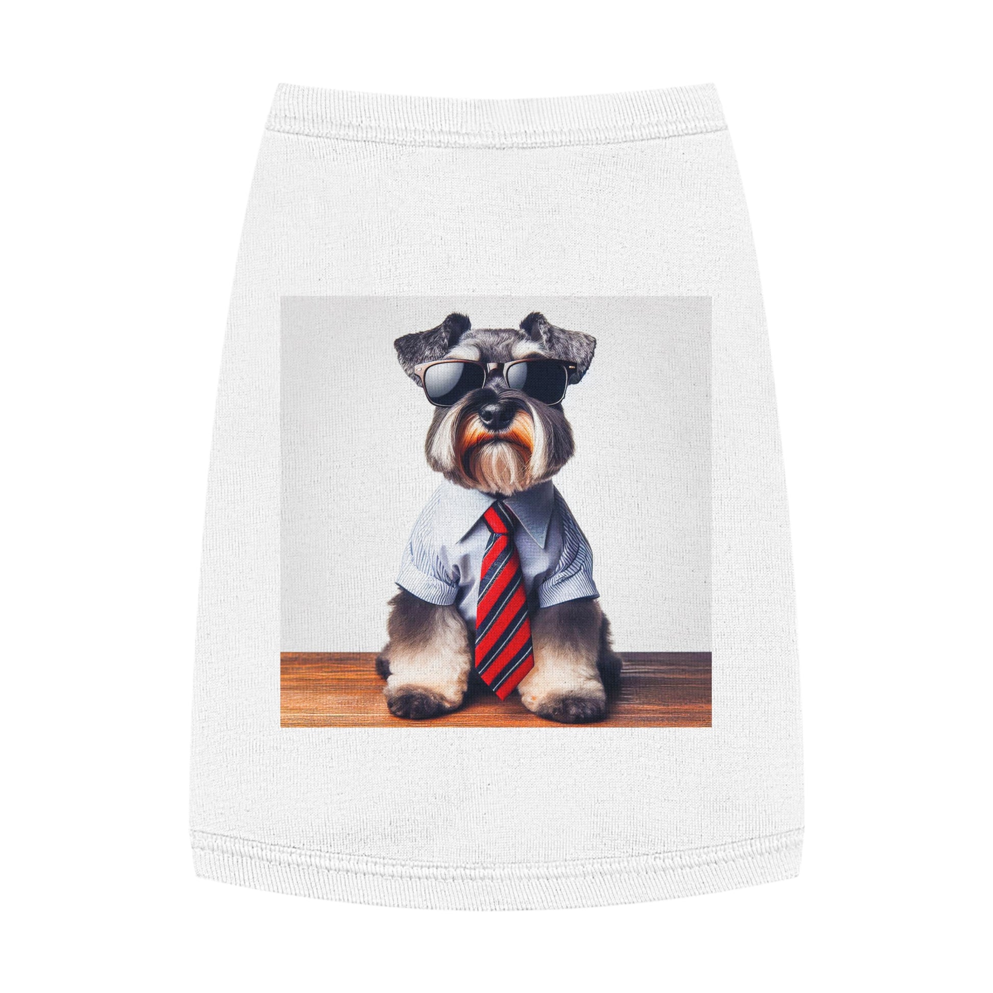 Pet Tank Top Miniature Schnauzer Pets Printify   