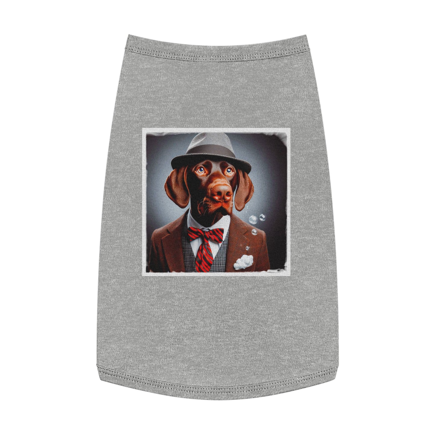 Pet Tank Top German Shorthaired Pointer Pets Printify L Heather 