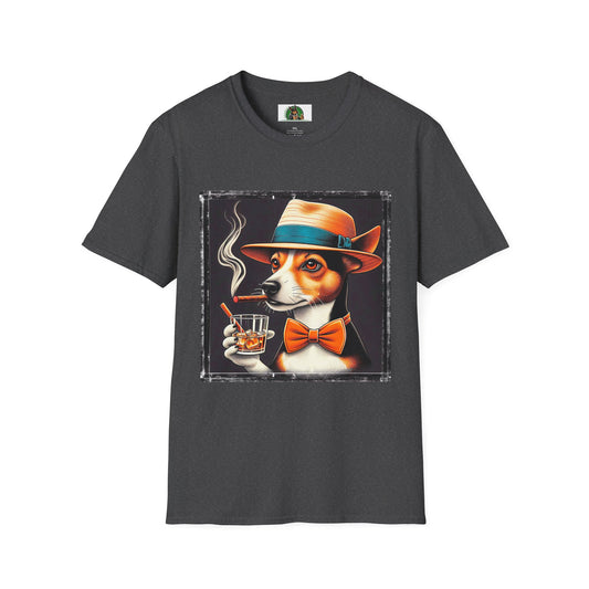 Rat Terrier T-Shirt T-Shirt Printify XS Dark Heather 