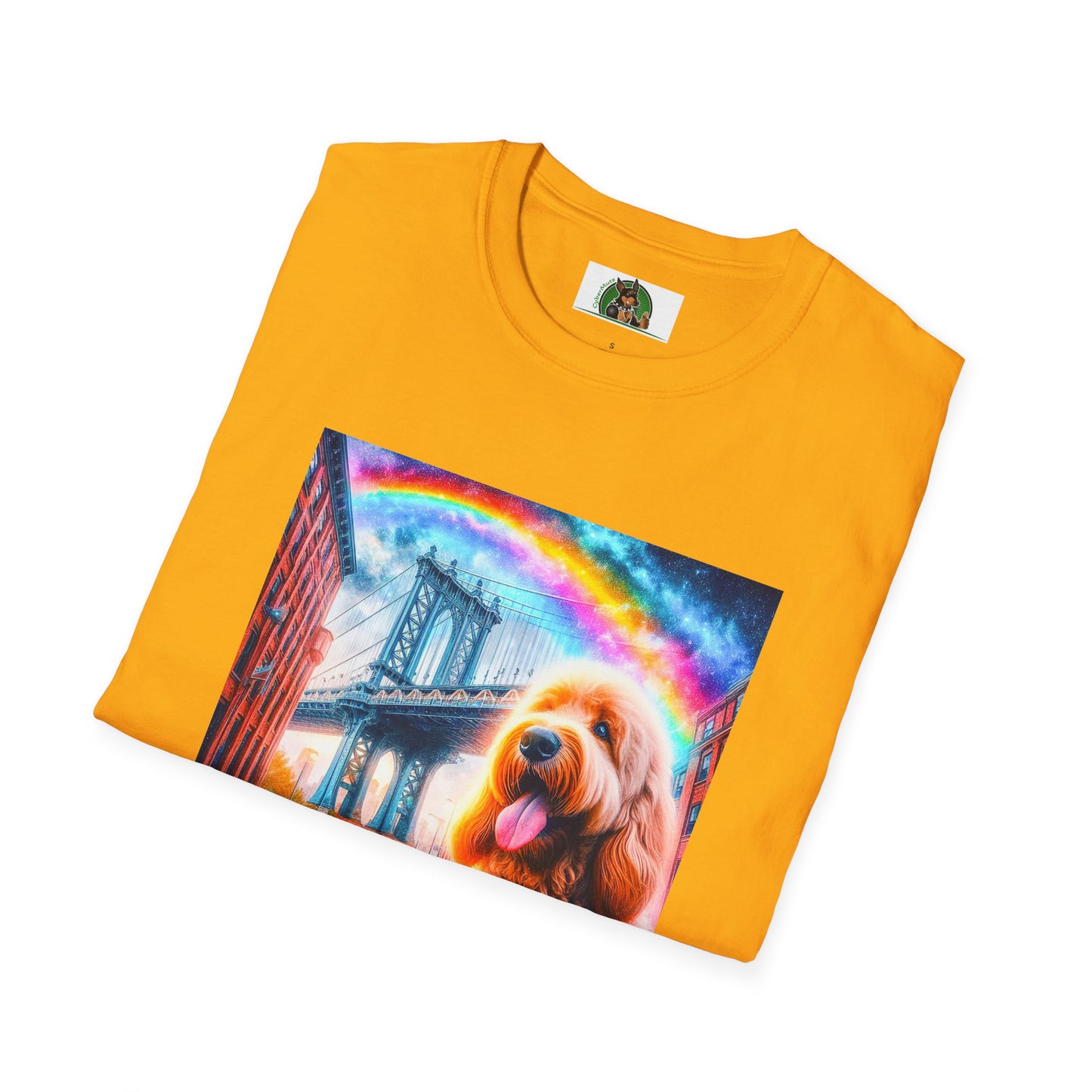 Golden Doodle bridge shirt