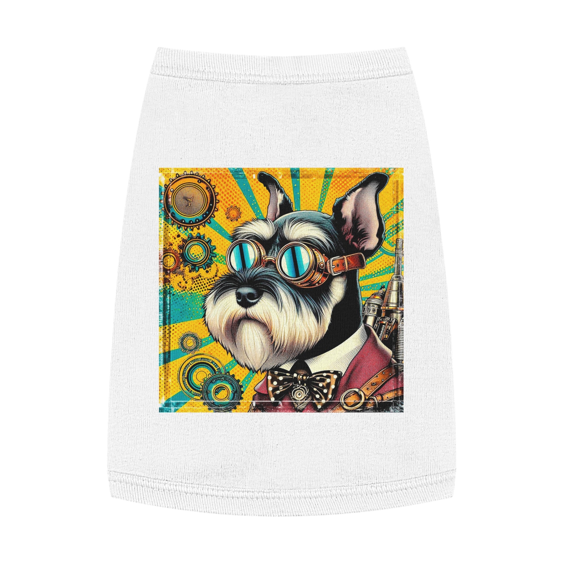 Pet Tank Top Miniature Schnauzer Pets Printify   