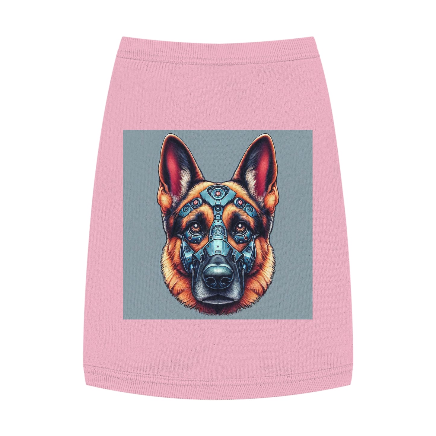 Pet Tank Top German Shepherd Pets Printify M Pink 