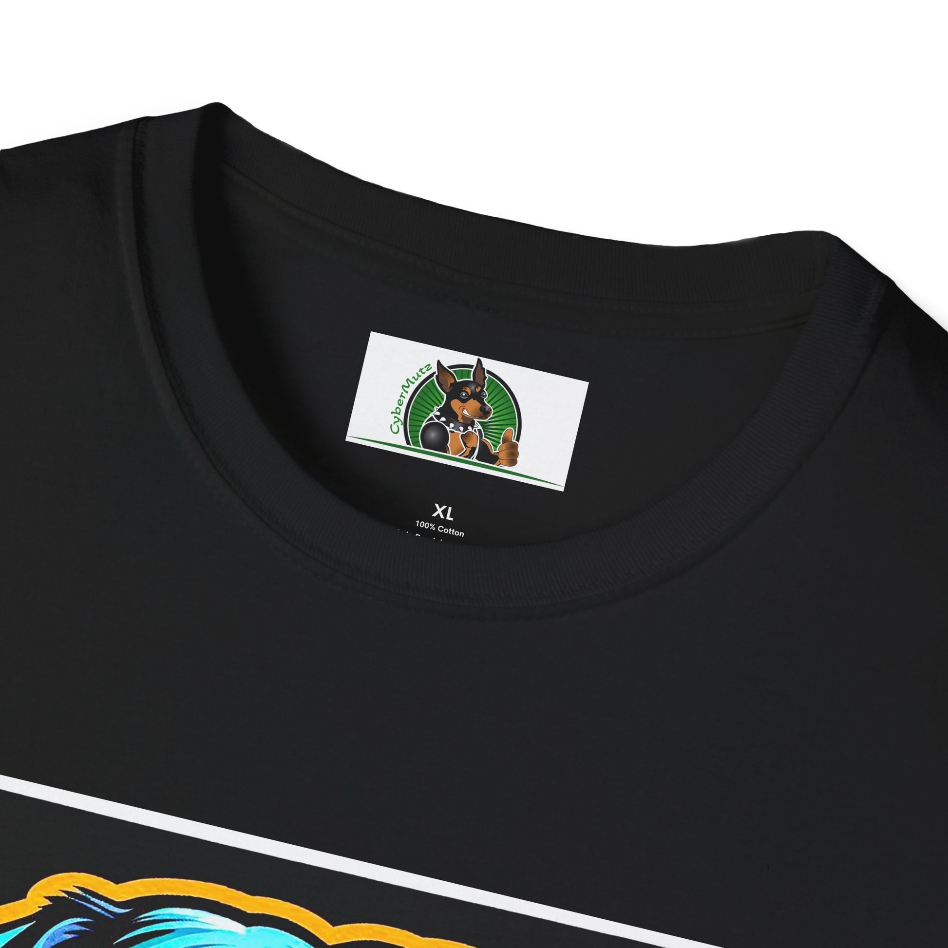 Rottweiler colorful puppy shirt T-Shirt Printify