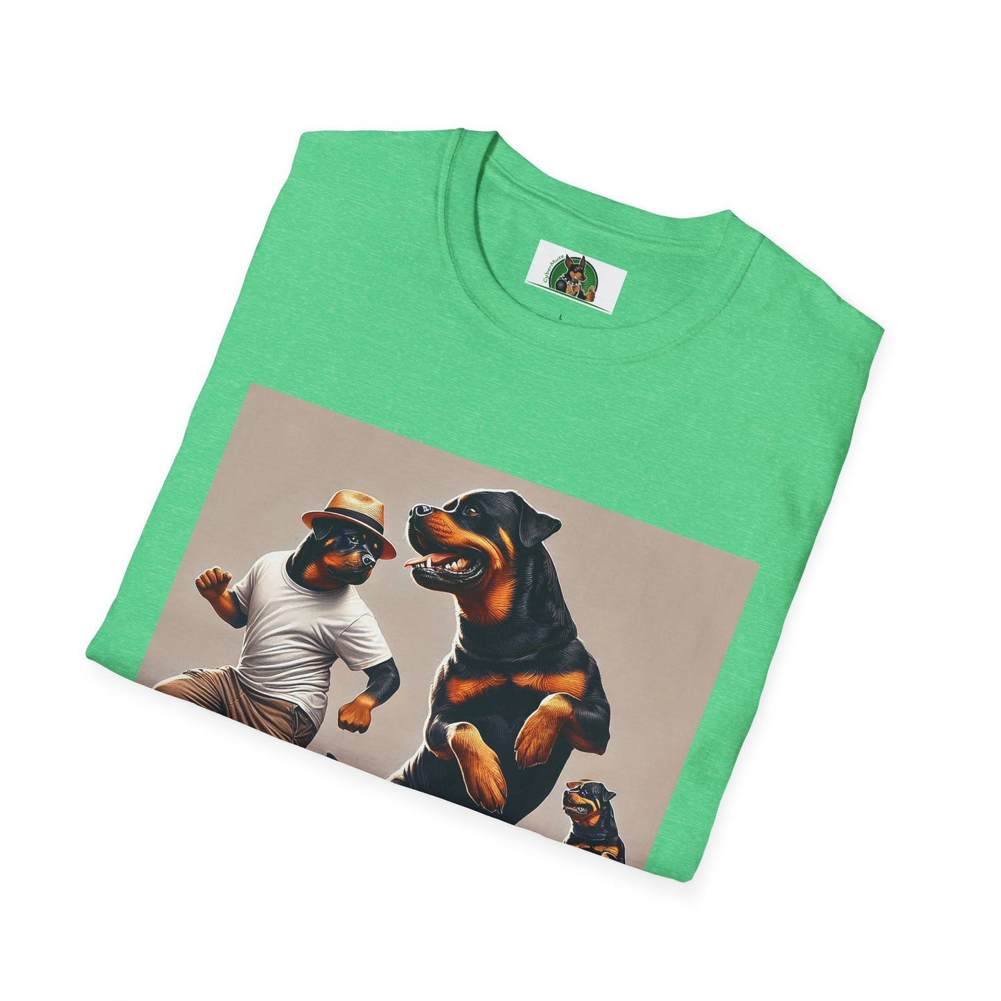 Dancing Rottweiler T-Shirt for Dog Lovers