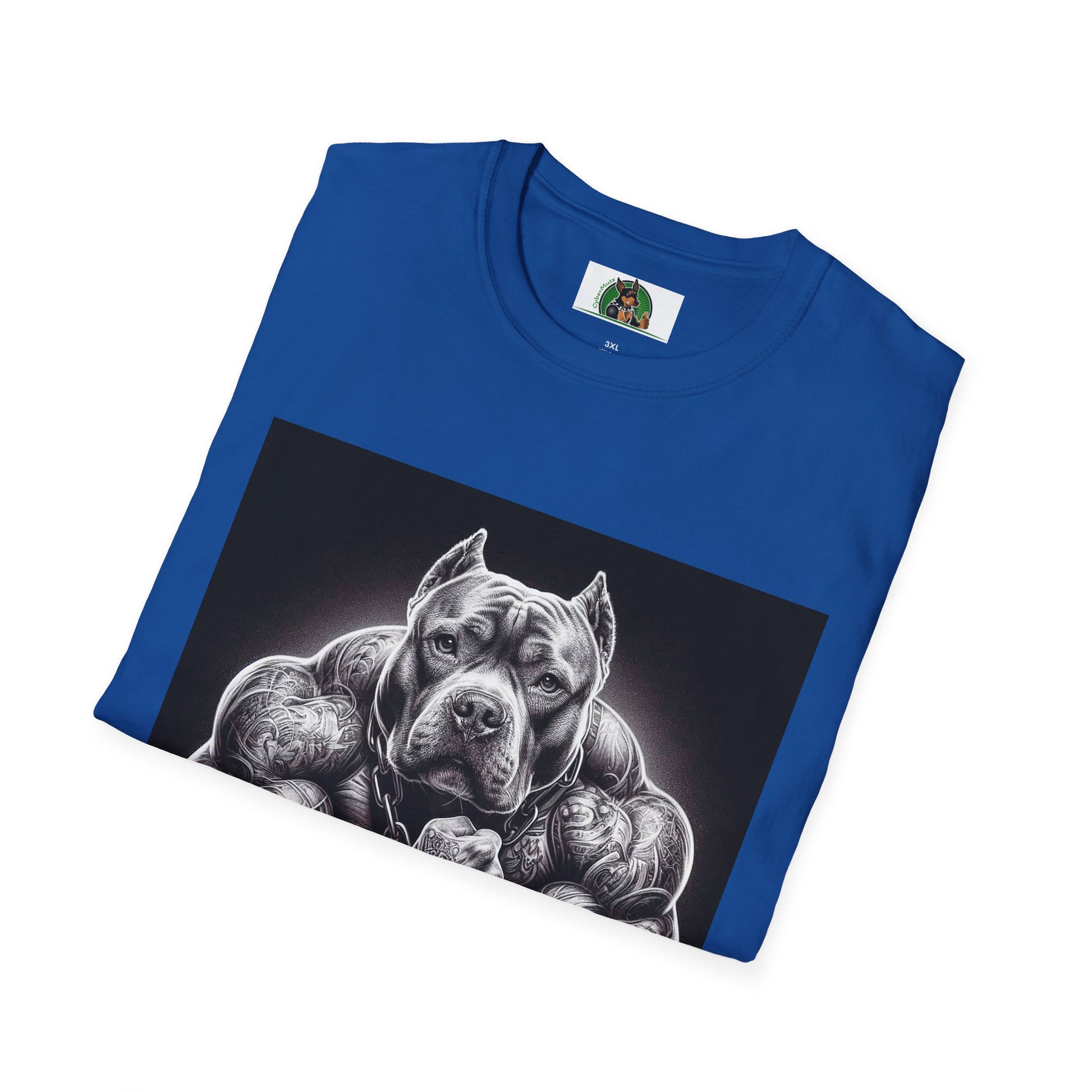 Pit Bull arm day shirt T-Shirt Printify