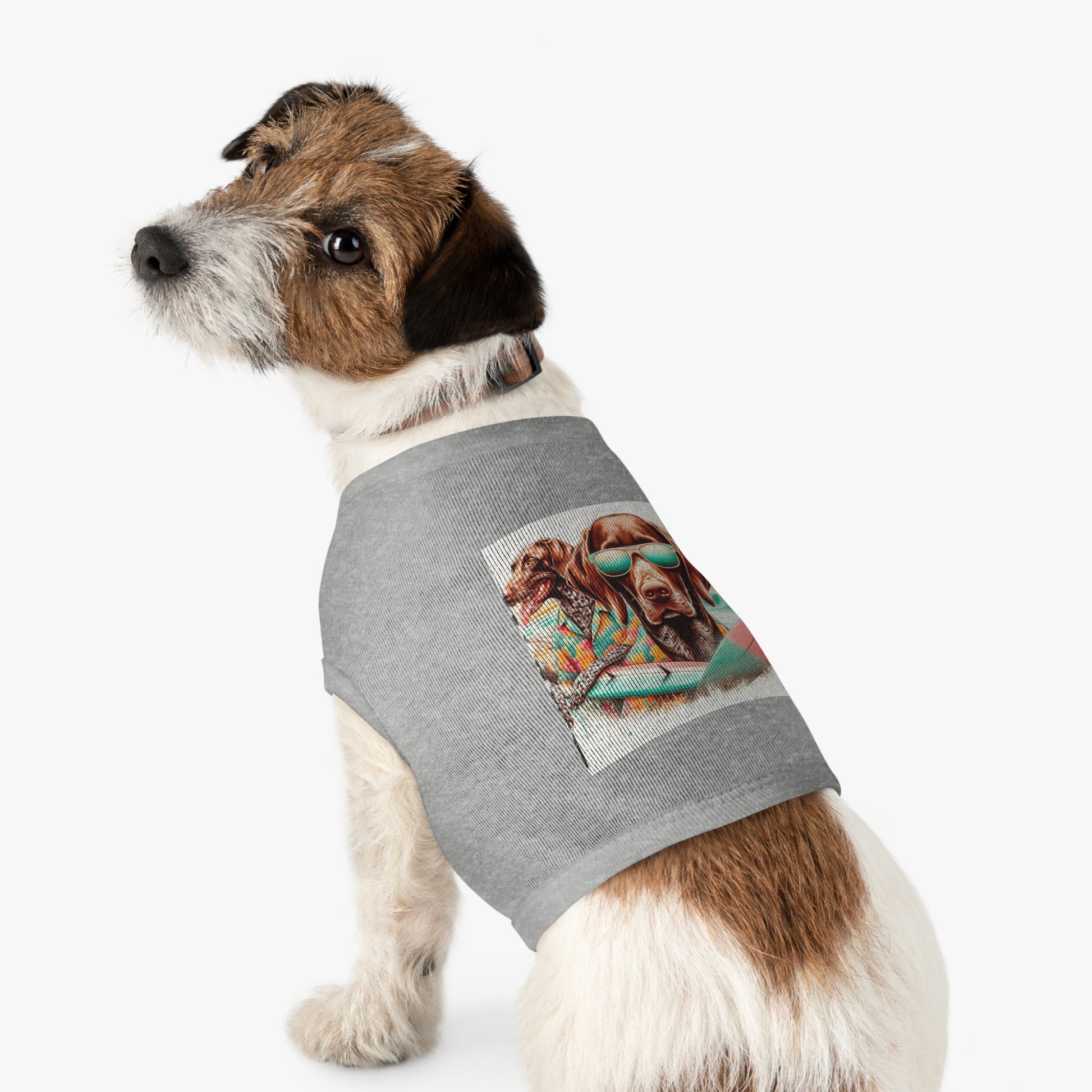 Pet Tank Top German Shorthaired Pointer Pets Printify   