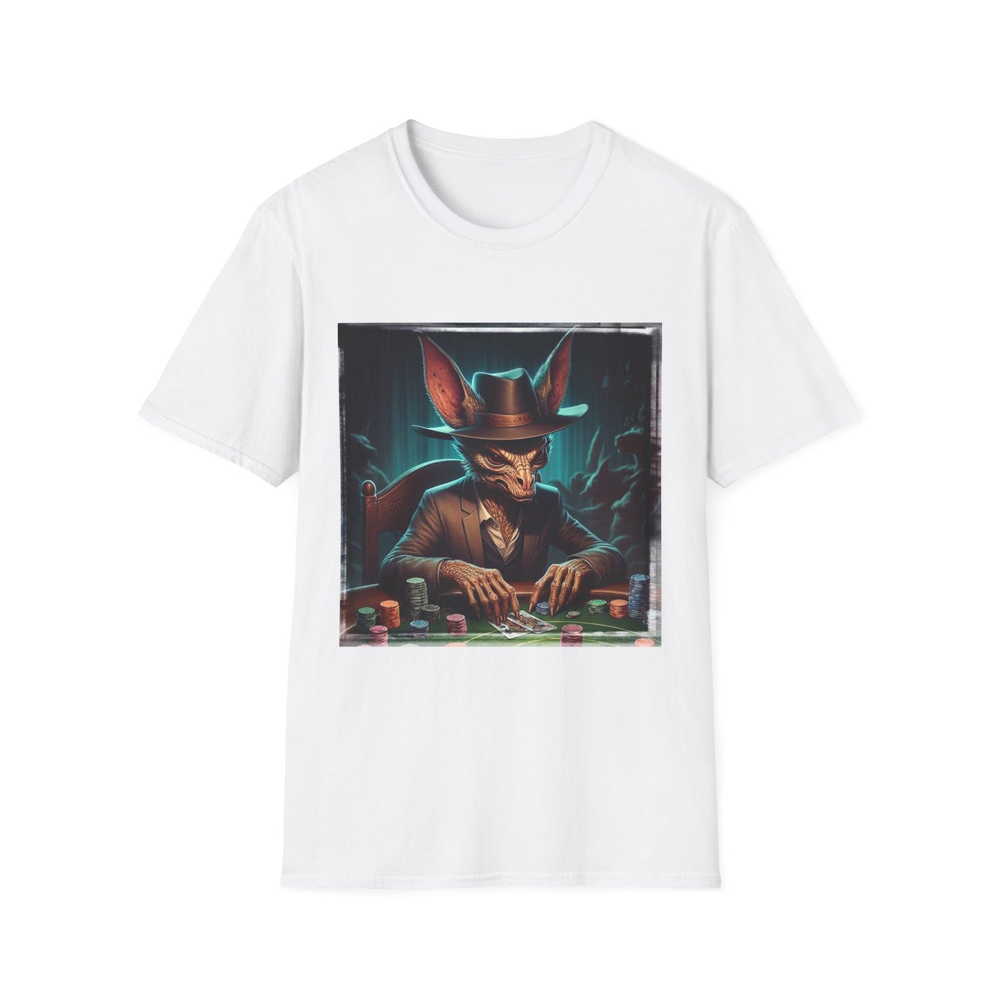 Chupacabra T-Shirt Printify S White 