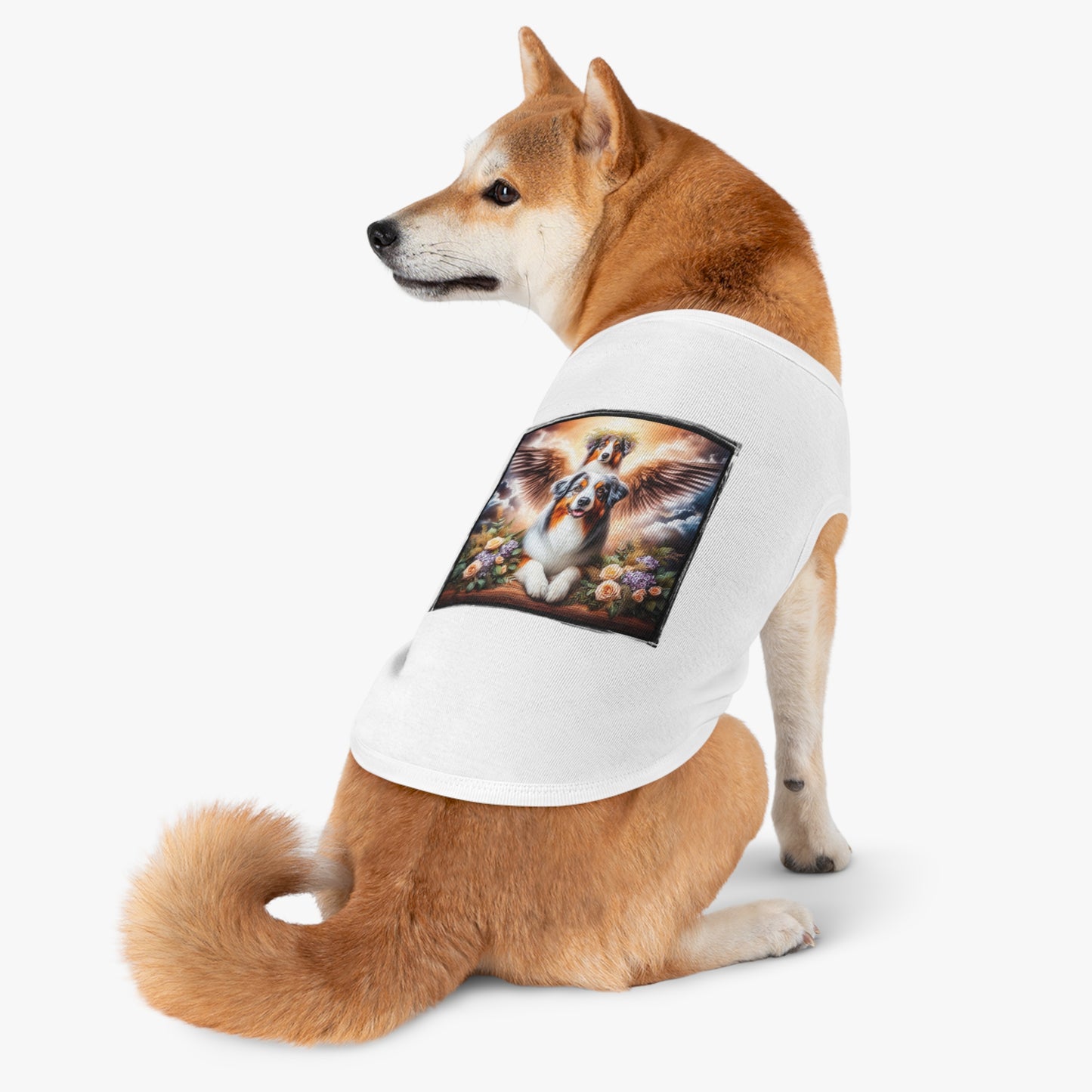 Pet Tank Top Australian Shepherd Pets Printify   