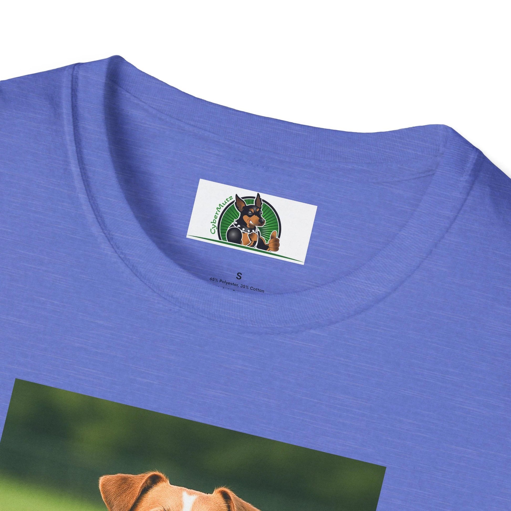 Jack Russell Soccer T-Shirt — Sports Dog Tee for Fans & Pet Lovers by Printify