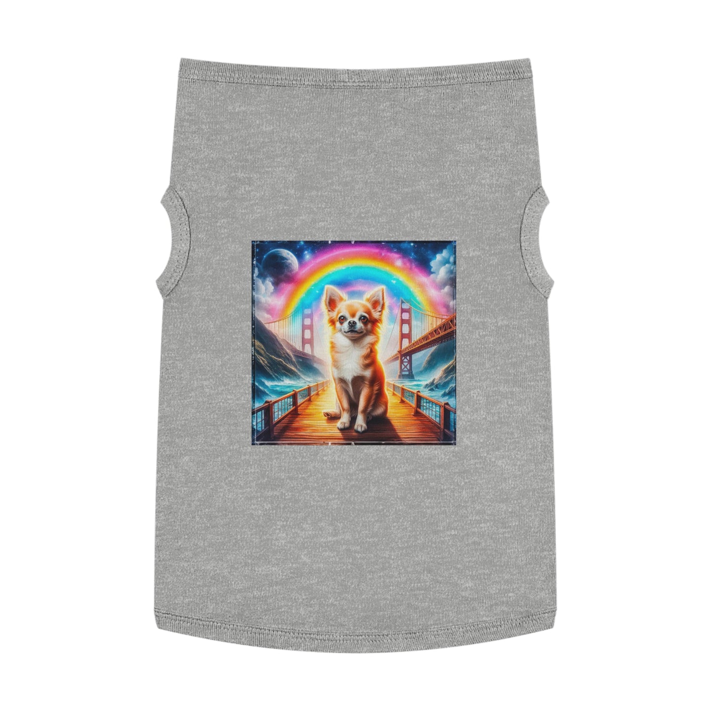 Pet Tank Top Chihuahua Pets Printify XL Heather