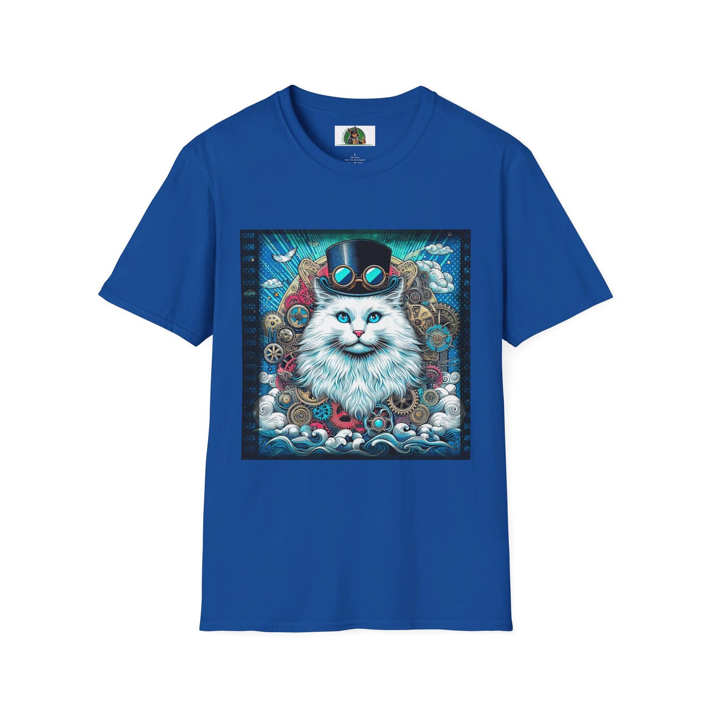 Marketing Siberian Cat Mis·cel·la·ne·ous T-Shirt Printify S Royal 