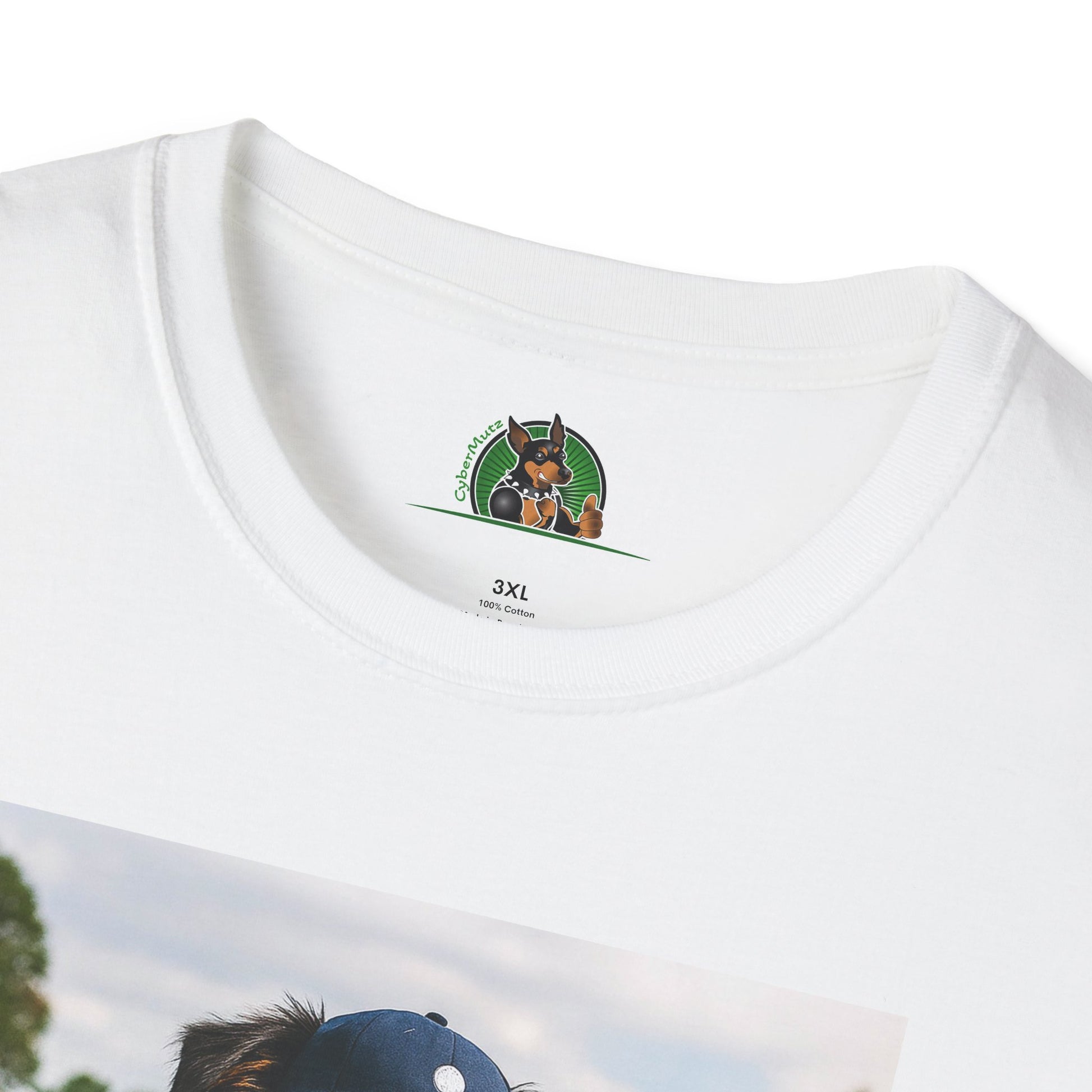 Sports Golf Australian Shepherd T-Shirt T-Shirt Printify