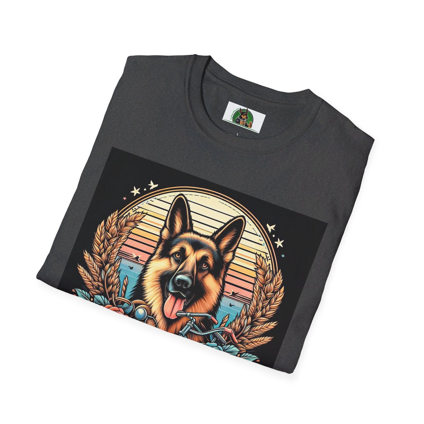 German Shepherd T-Shirt Printify   