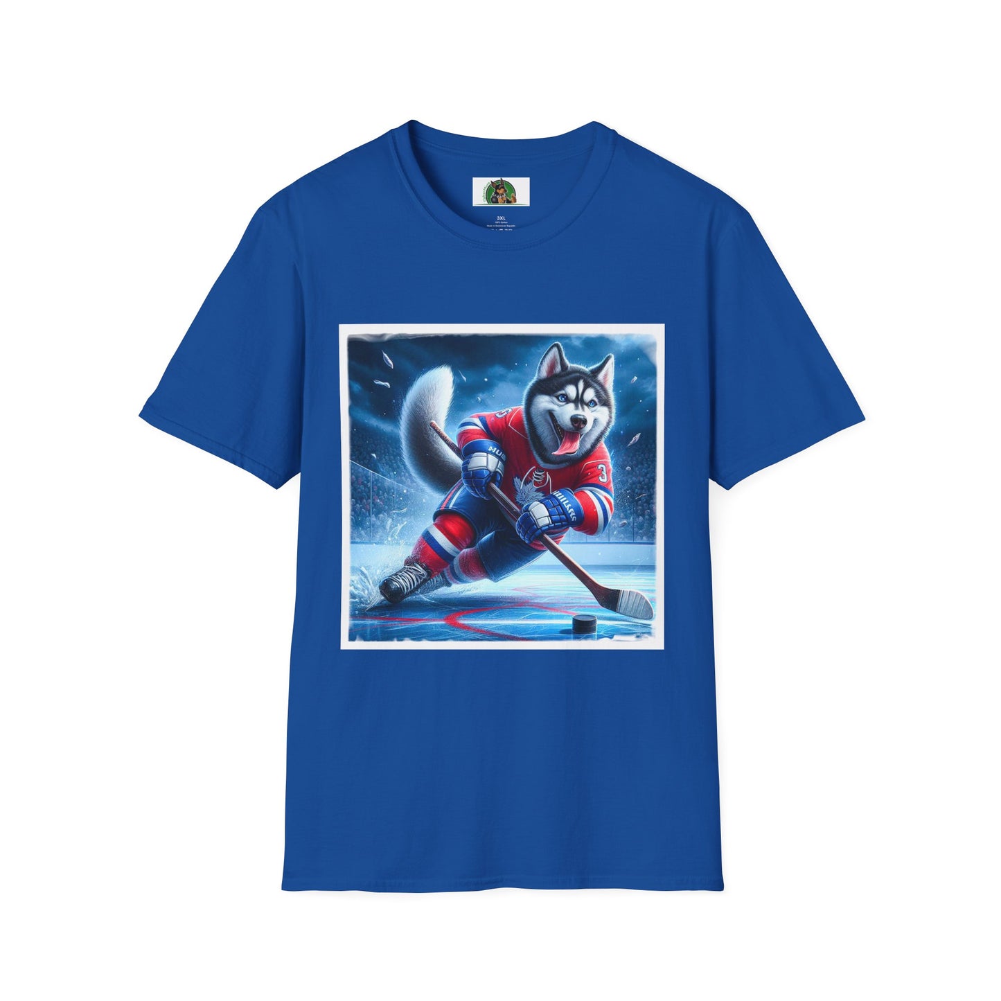 Husky T-Shirt Printify XS Royal 