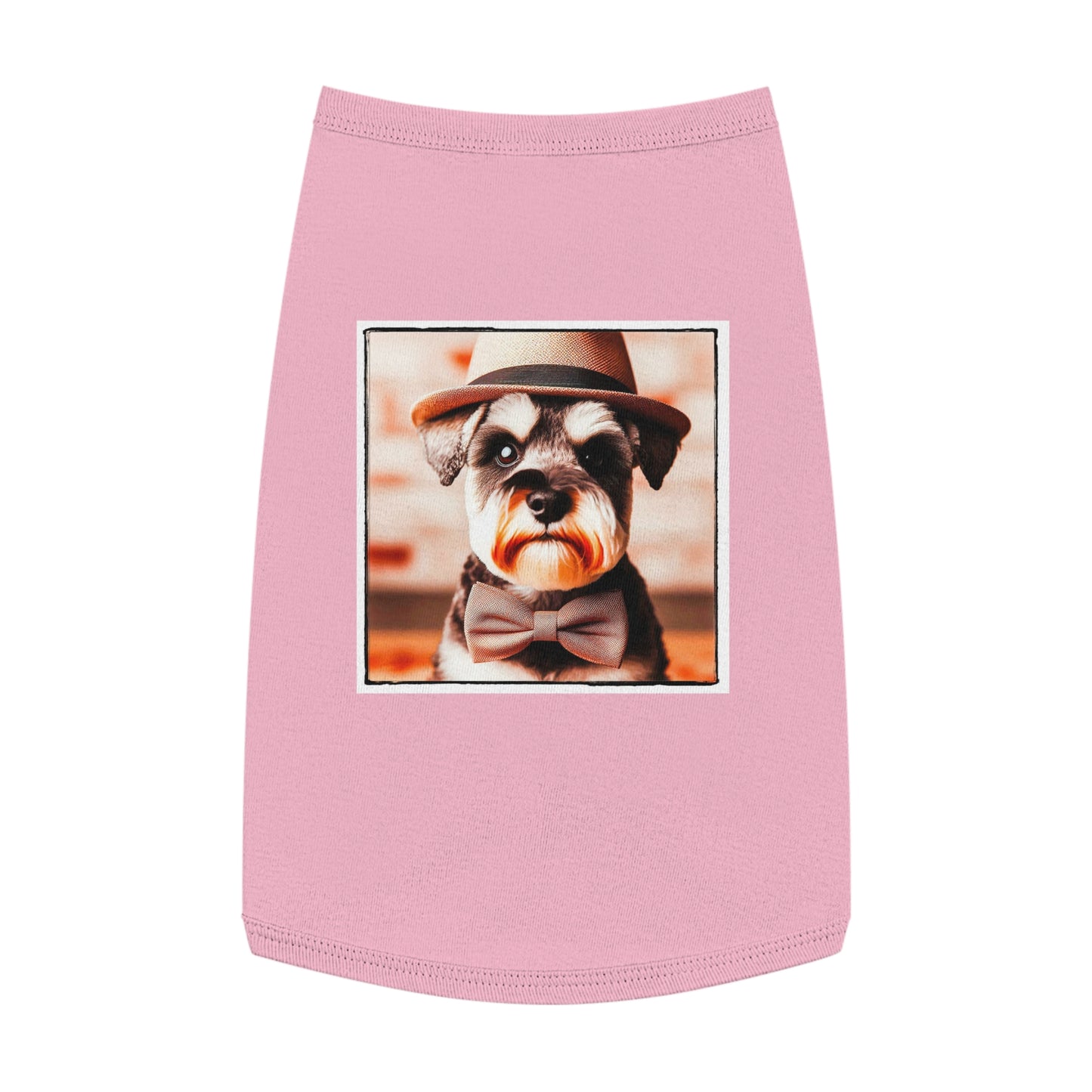 Pet Tank Top Miniature Schnauzer Pets Printify   