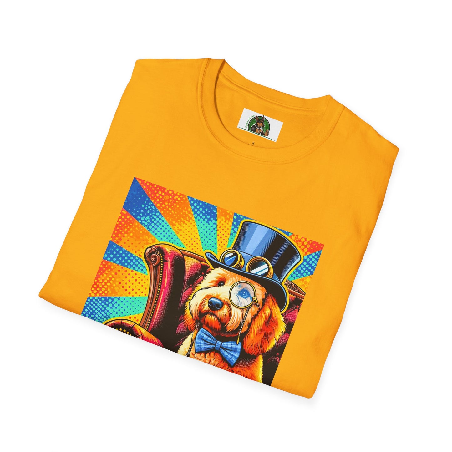 Golden Doodle steam punk cutie shirt