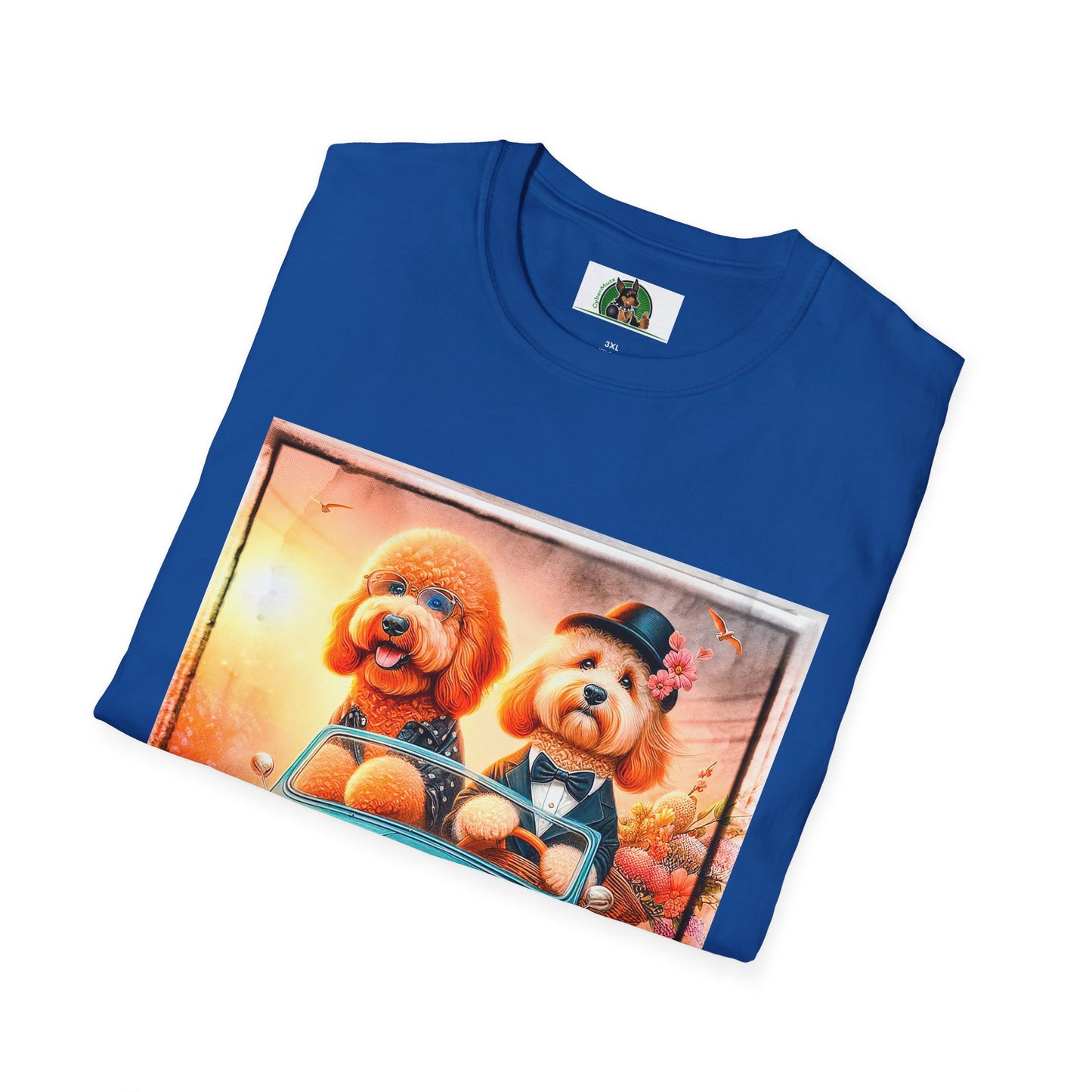 Wacky Golden Doodle T-Shirt Printify