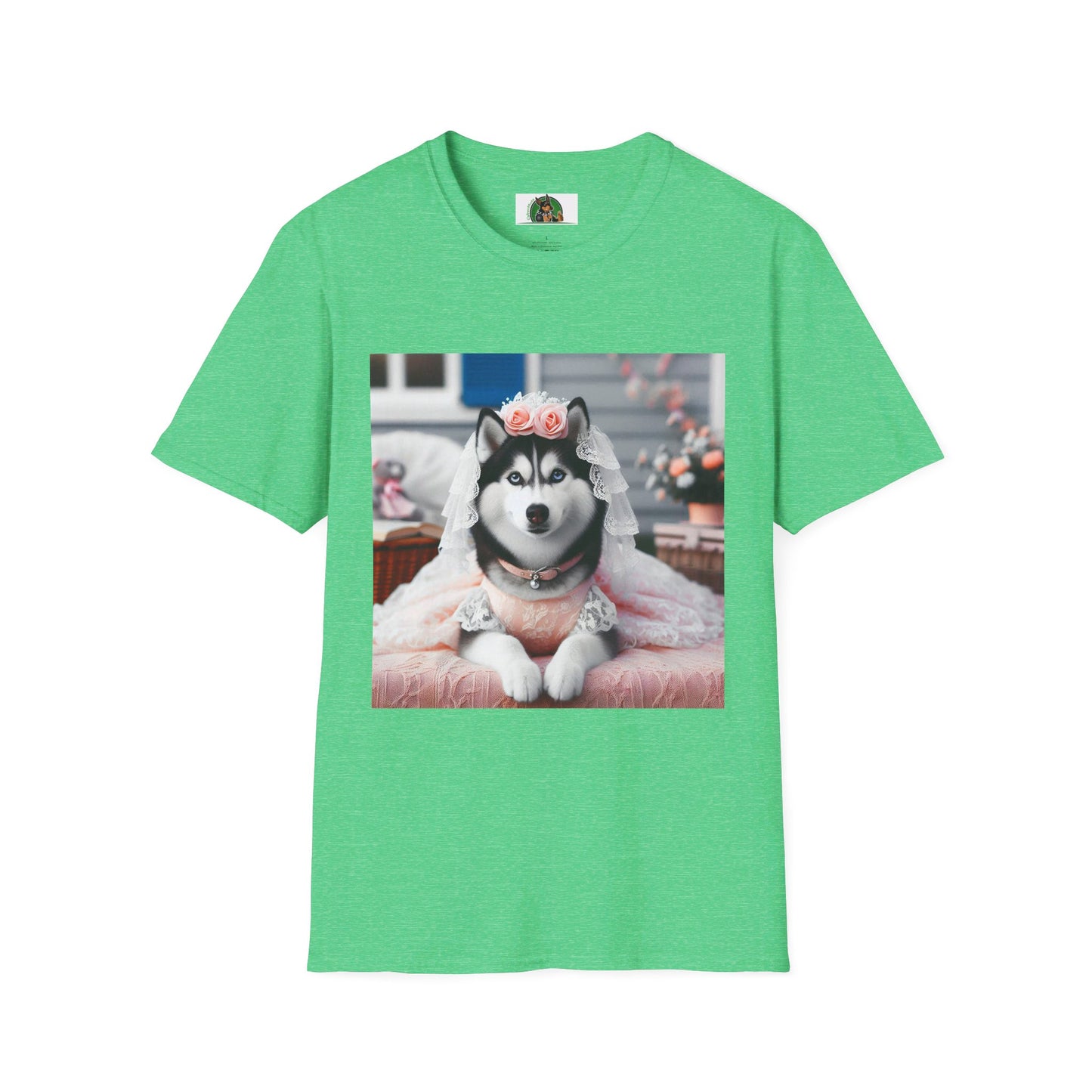 Marketing Husky Mis·cel·la·ne·ous T-Shirt Printify S Heather Irish Green 