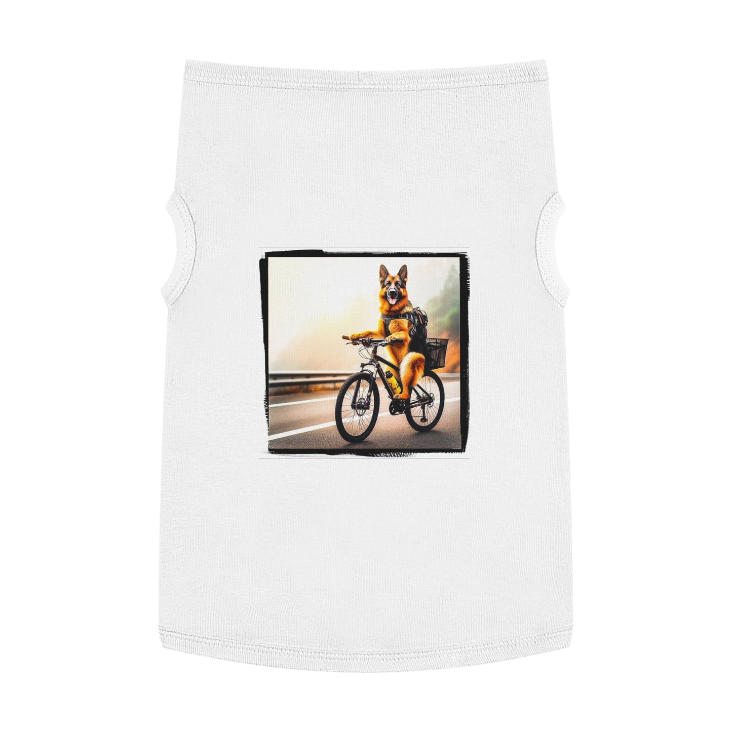 Pet Tank Top German Shepherd Pets Printify XL White 