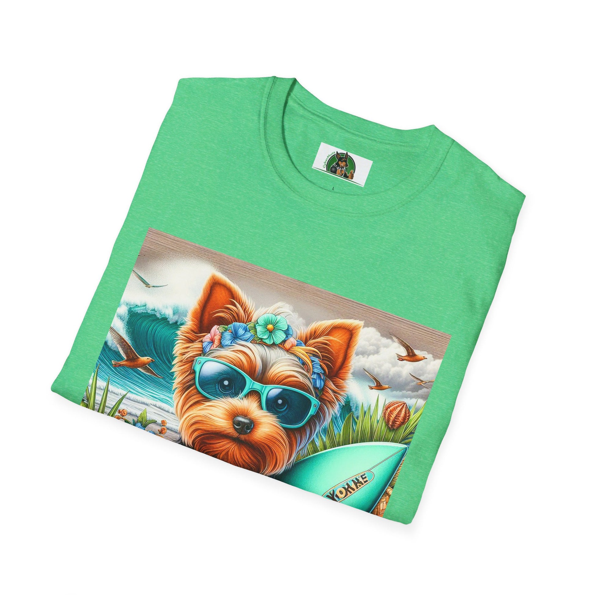 Yorkie T-Shirt Printify   