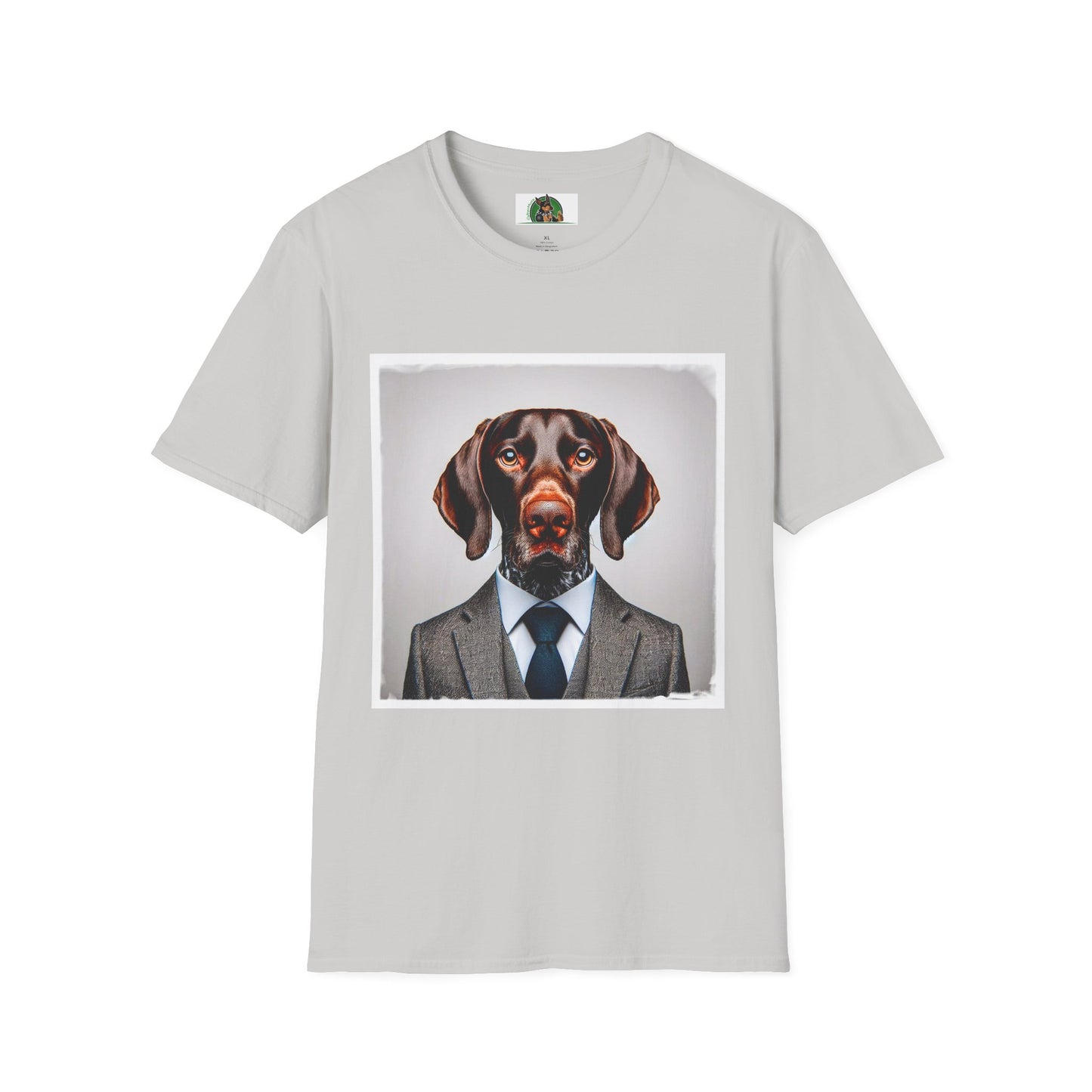 German Shorthaired Pointer T-Shirt T-Shirt Printify S Ice Grey