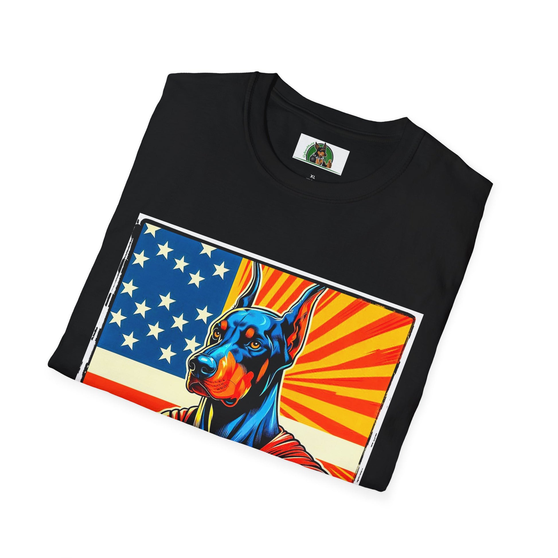 Doberman T-Shirt Printify