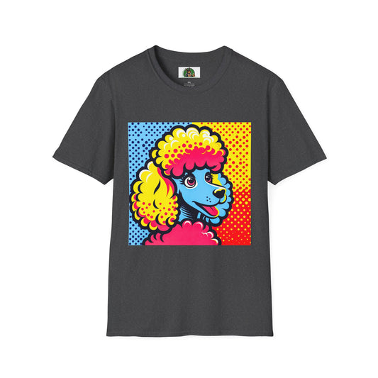 Poodle T-Shirt Printify XS Dark Heather