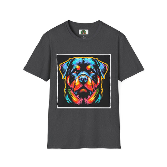 Rottweiler T-Shirt Printify XS Dark Heather 