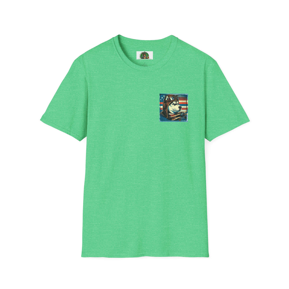 Husky hero shirt Back Design