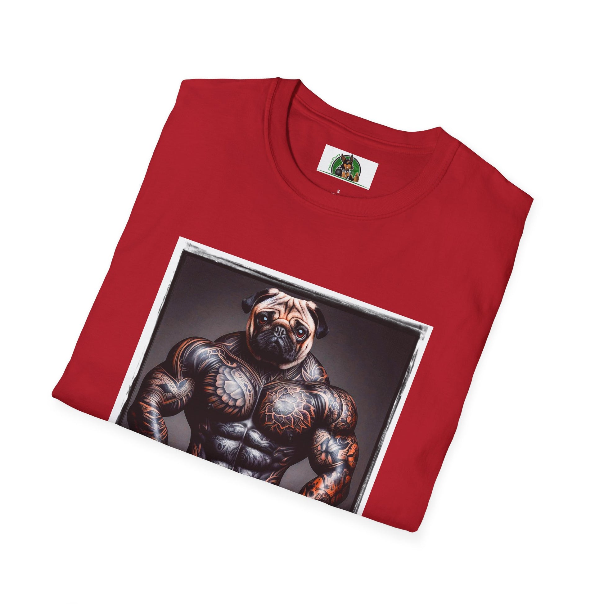 Pugs T-Shirt Printify   