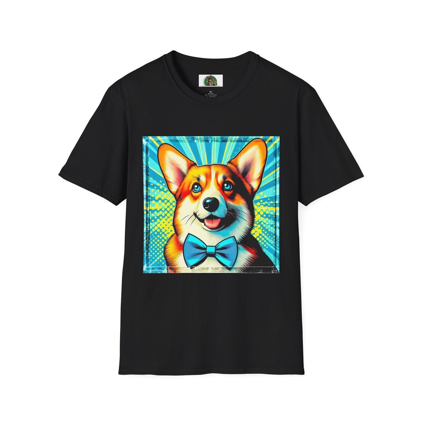 Pembroke Welsh Corgi T-Shirt Printify XS Black 