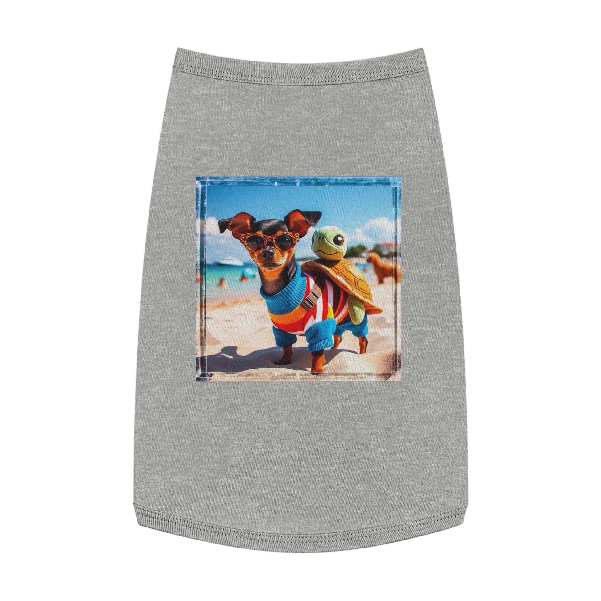 Dog Tank Top - Min Pin Tank Tops Pets Printify   