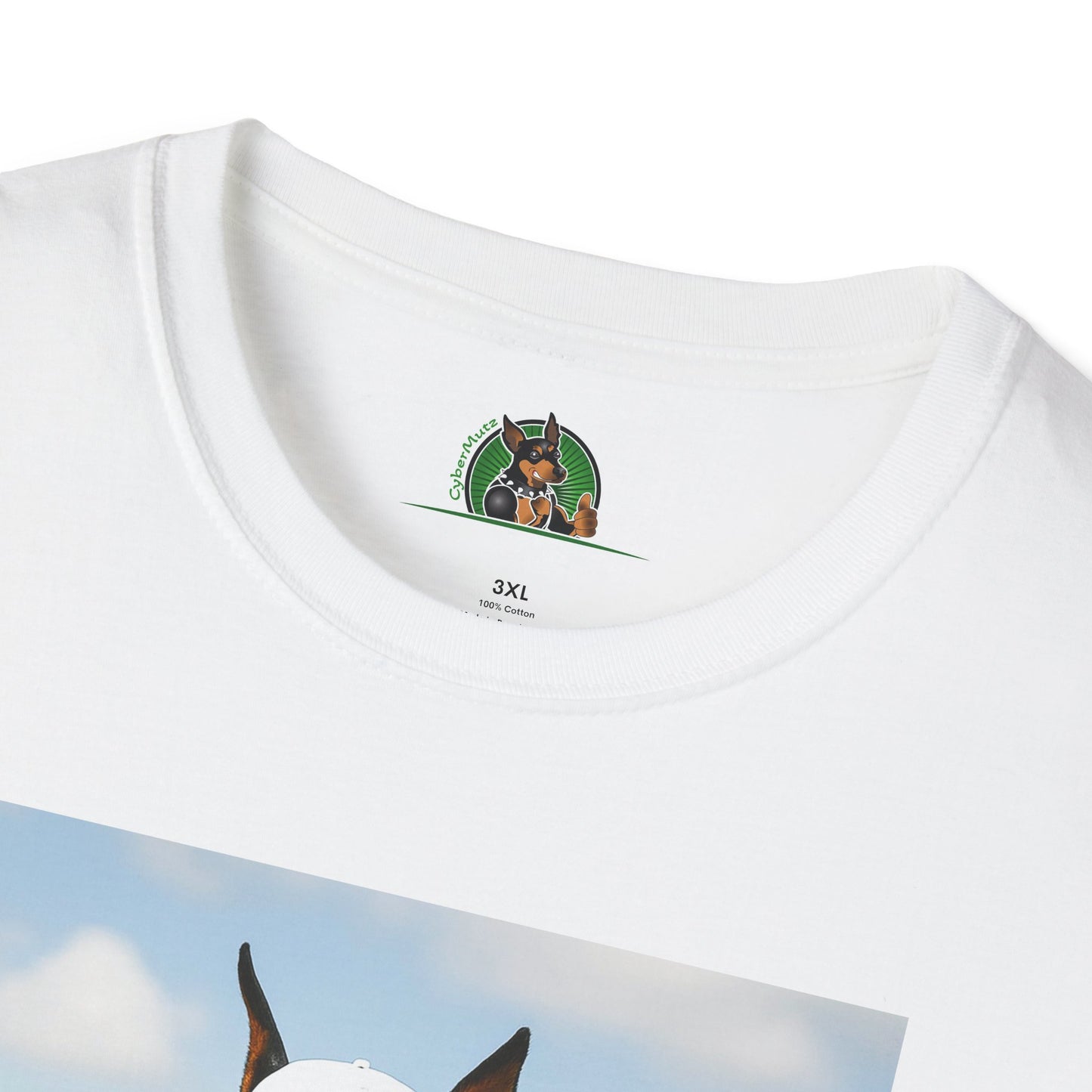 Golf Doberman Sports T-Shirt T-Shirt Printify