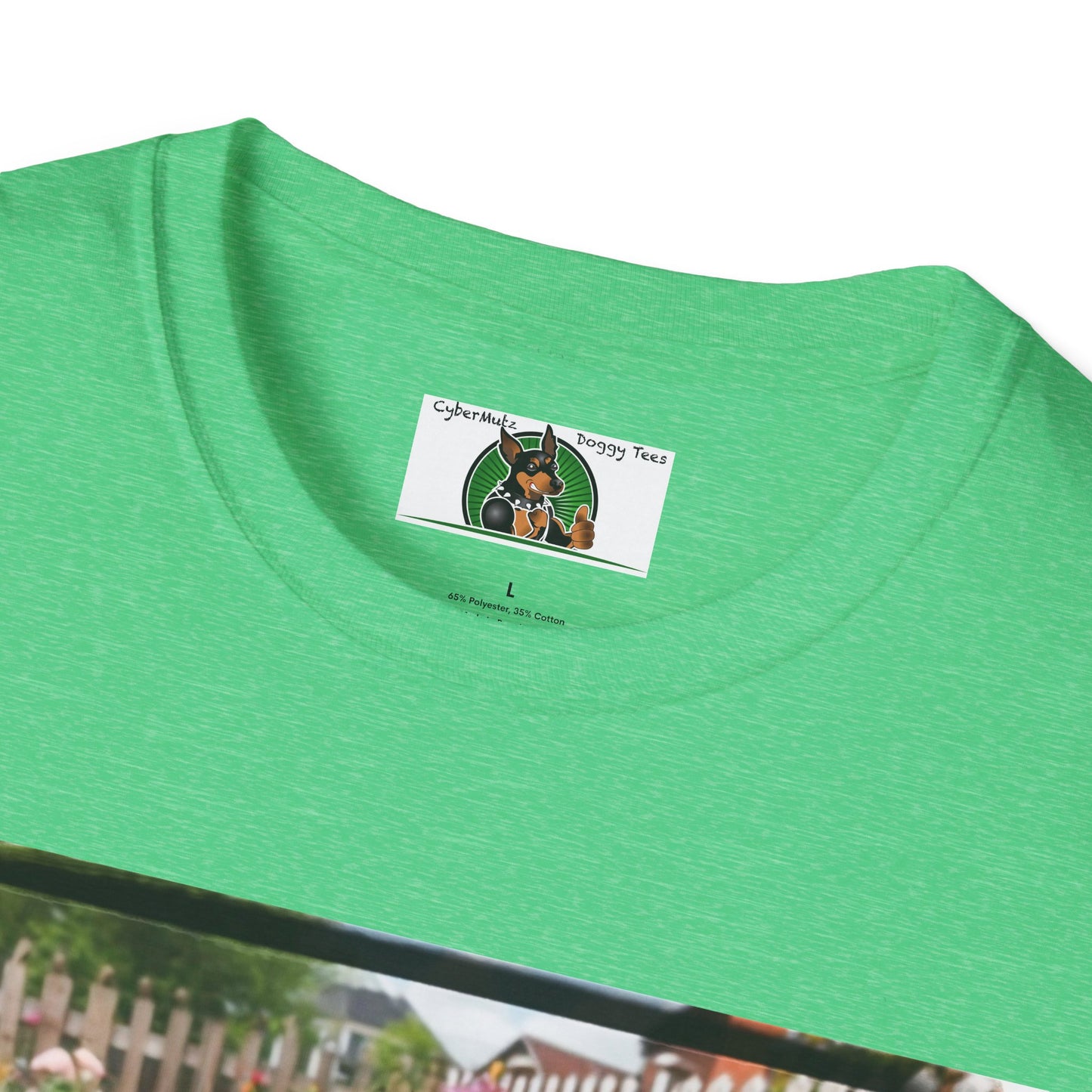 German Shepherd Dog Gardener Unisex Softstyle T-Shirt