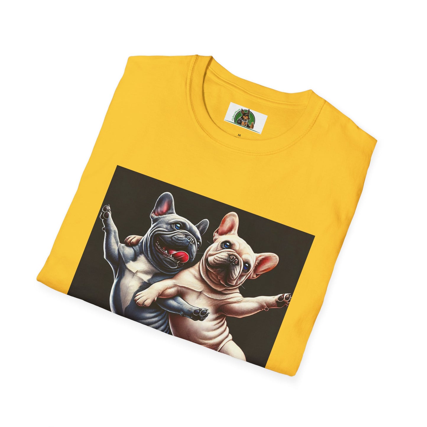 French Bulldogs Dancing Unisex T-Shirt