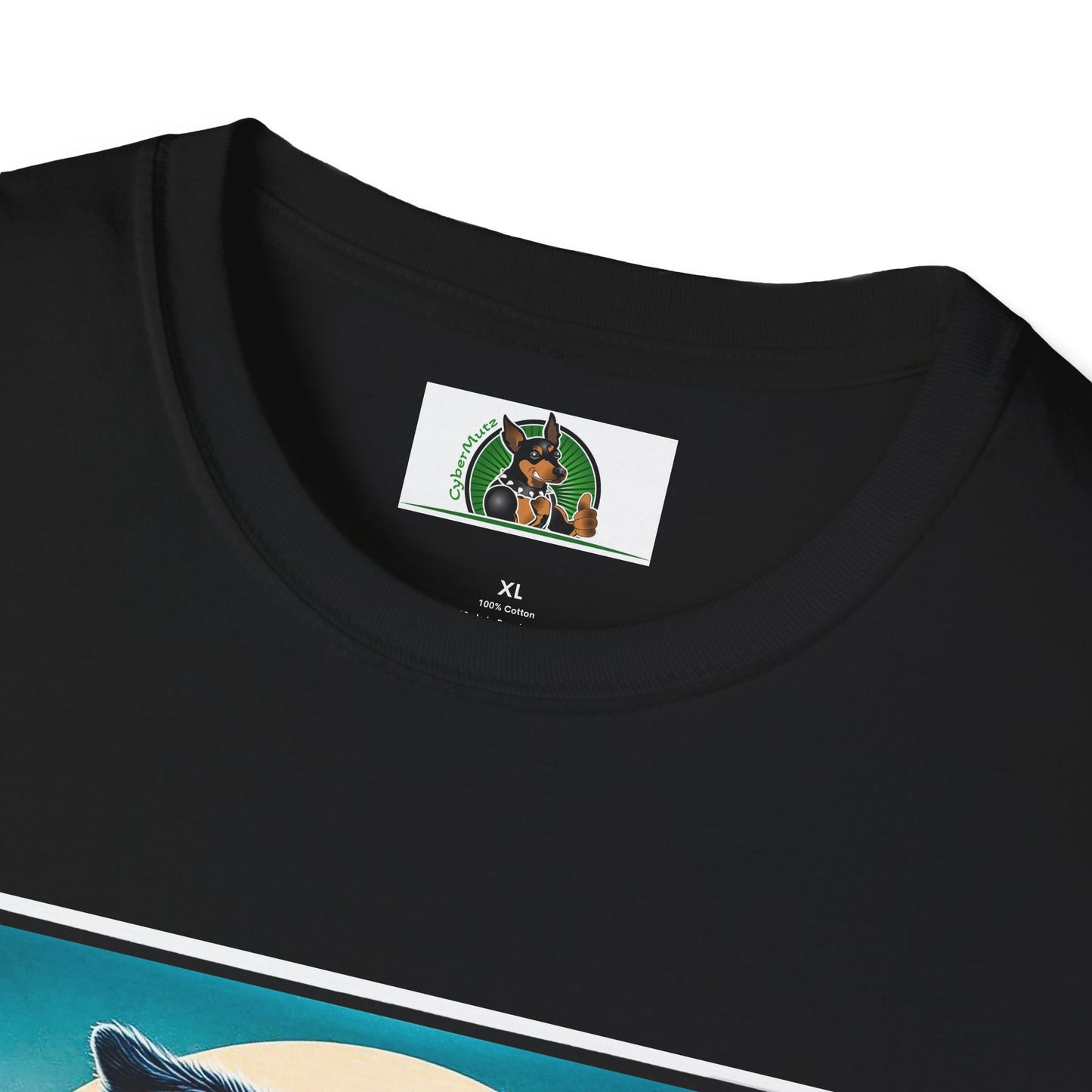 Australian Shepherd Floral Beach Surfer T-Shirt Printify