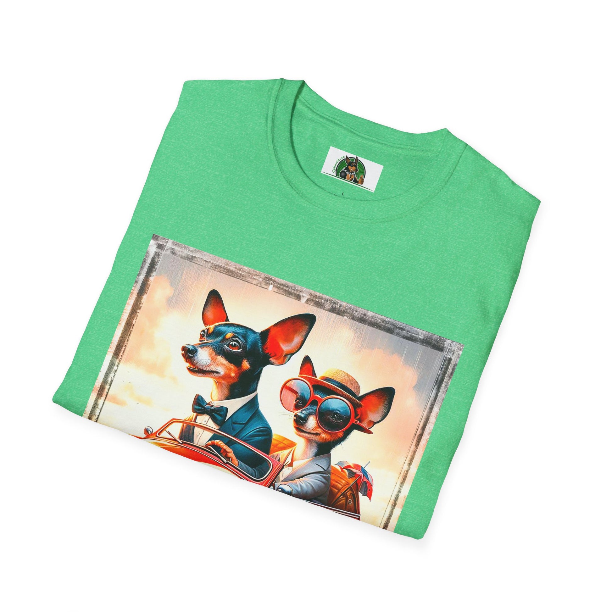 Wacky Rat Terrier T-Shirt T-Shirt Printify   