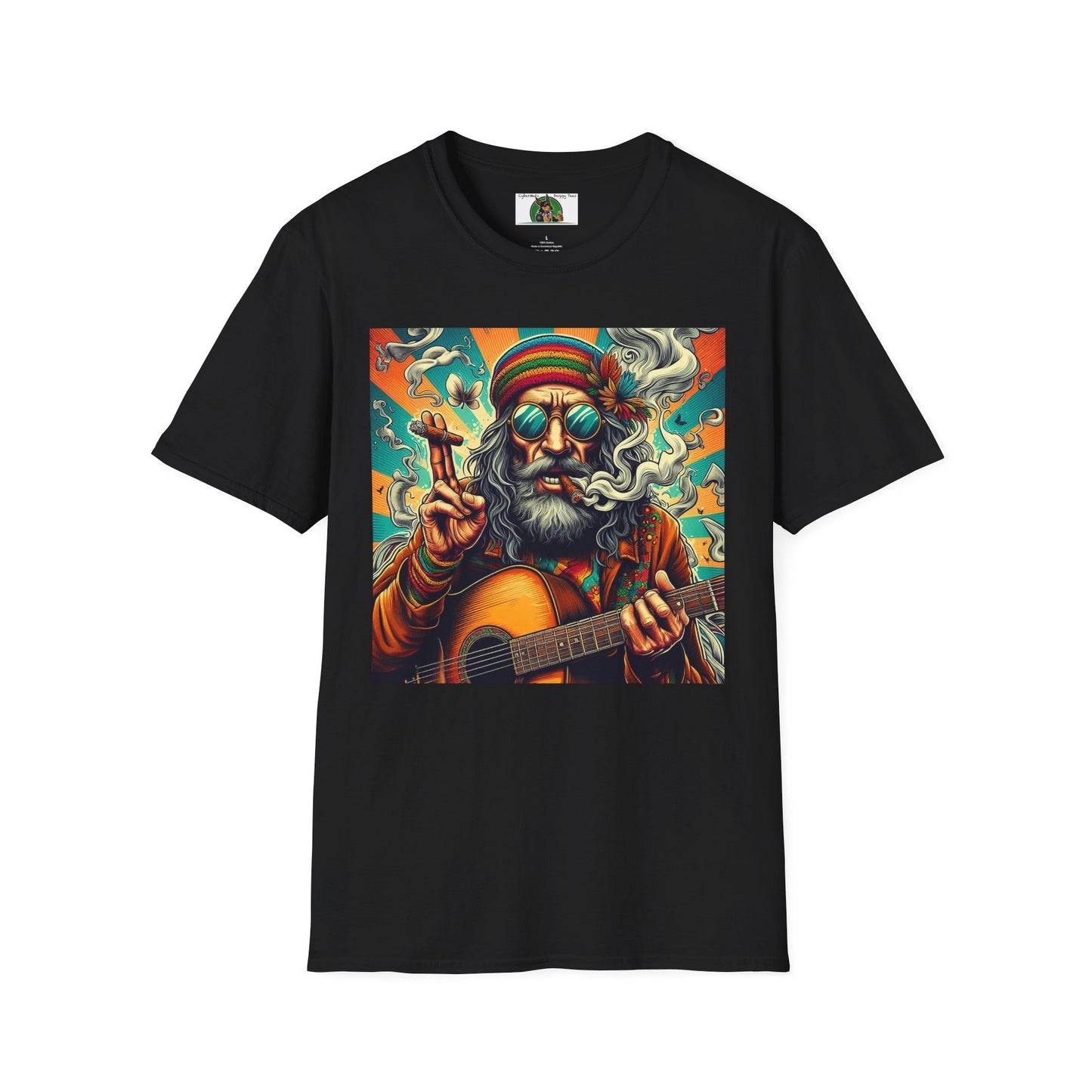 Wacky Old Dude T-Shirt Printify Black S 