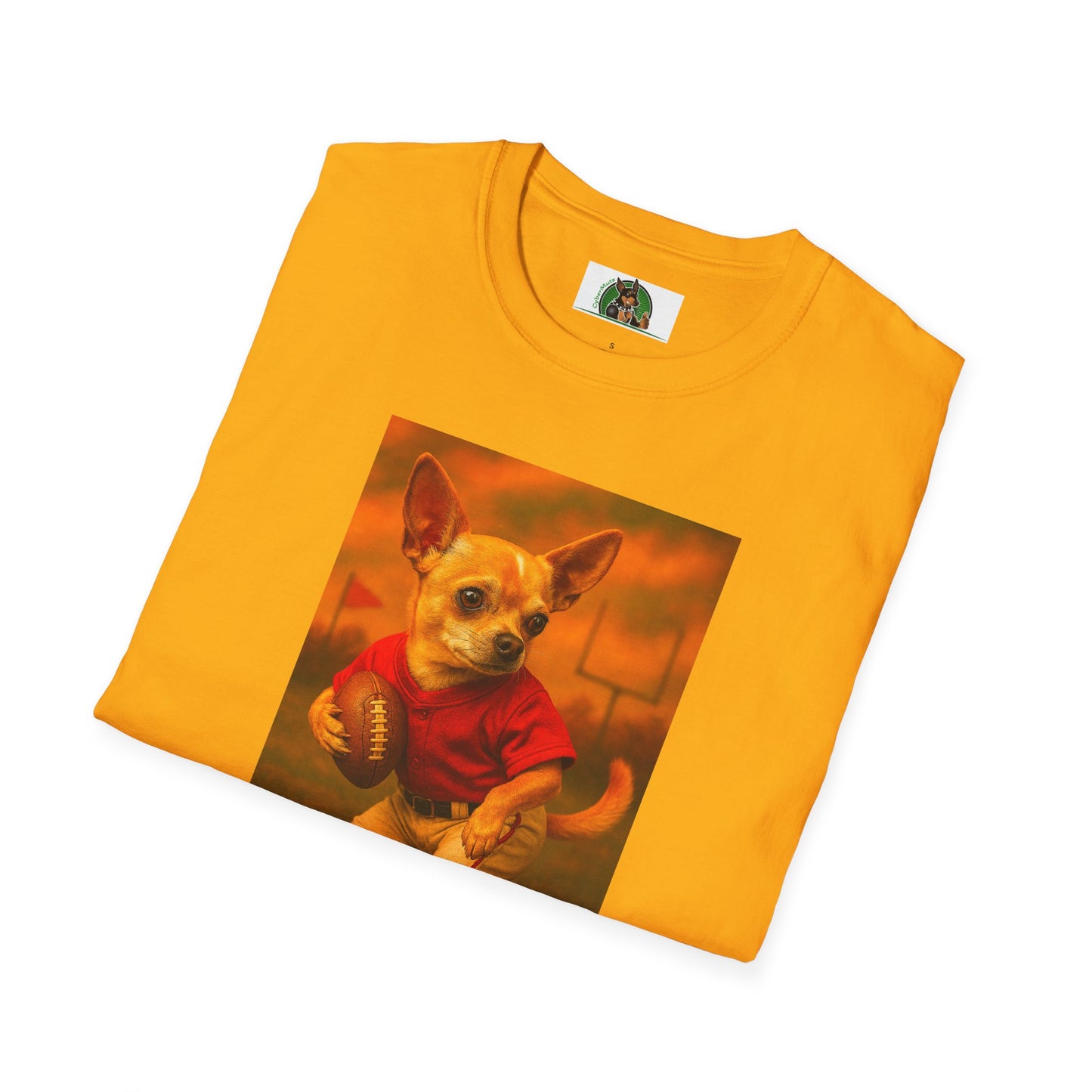 Chihuahua Football T-Shirt Sports