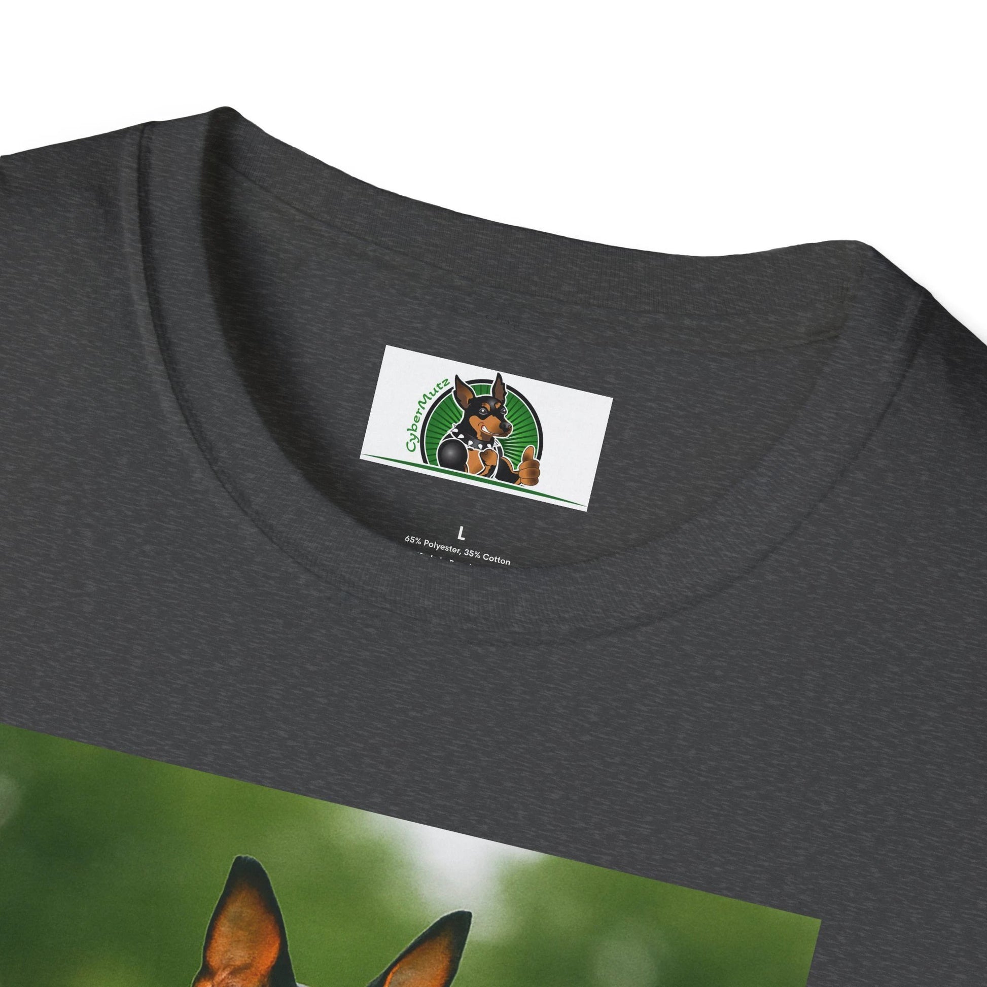 Miniature Pinscher 'Min Pin Golf Tee' T-Shirt — Sports Dog Lover Golf Shirt T-Shirt Printify