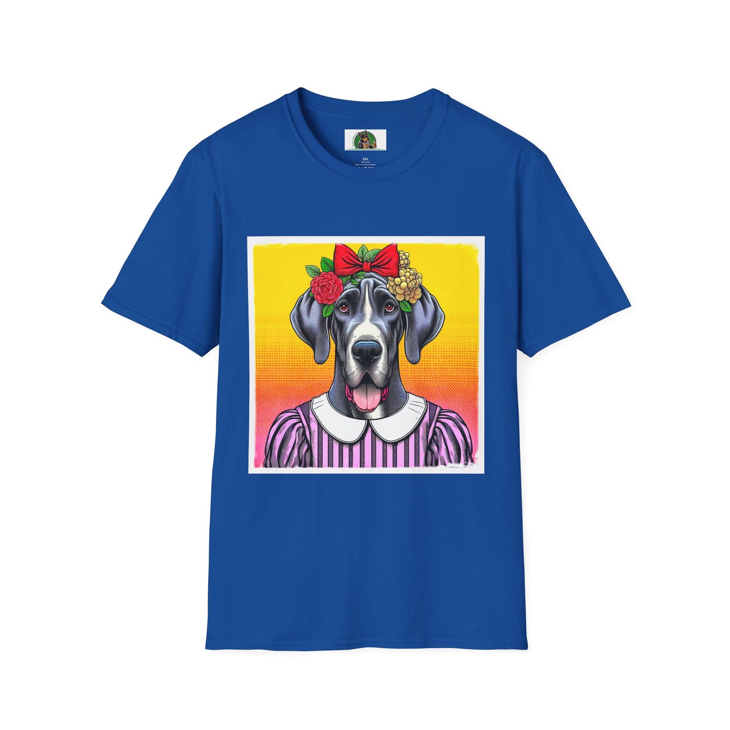 Great Dane T-Shirt Printify XS Royal 