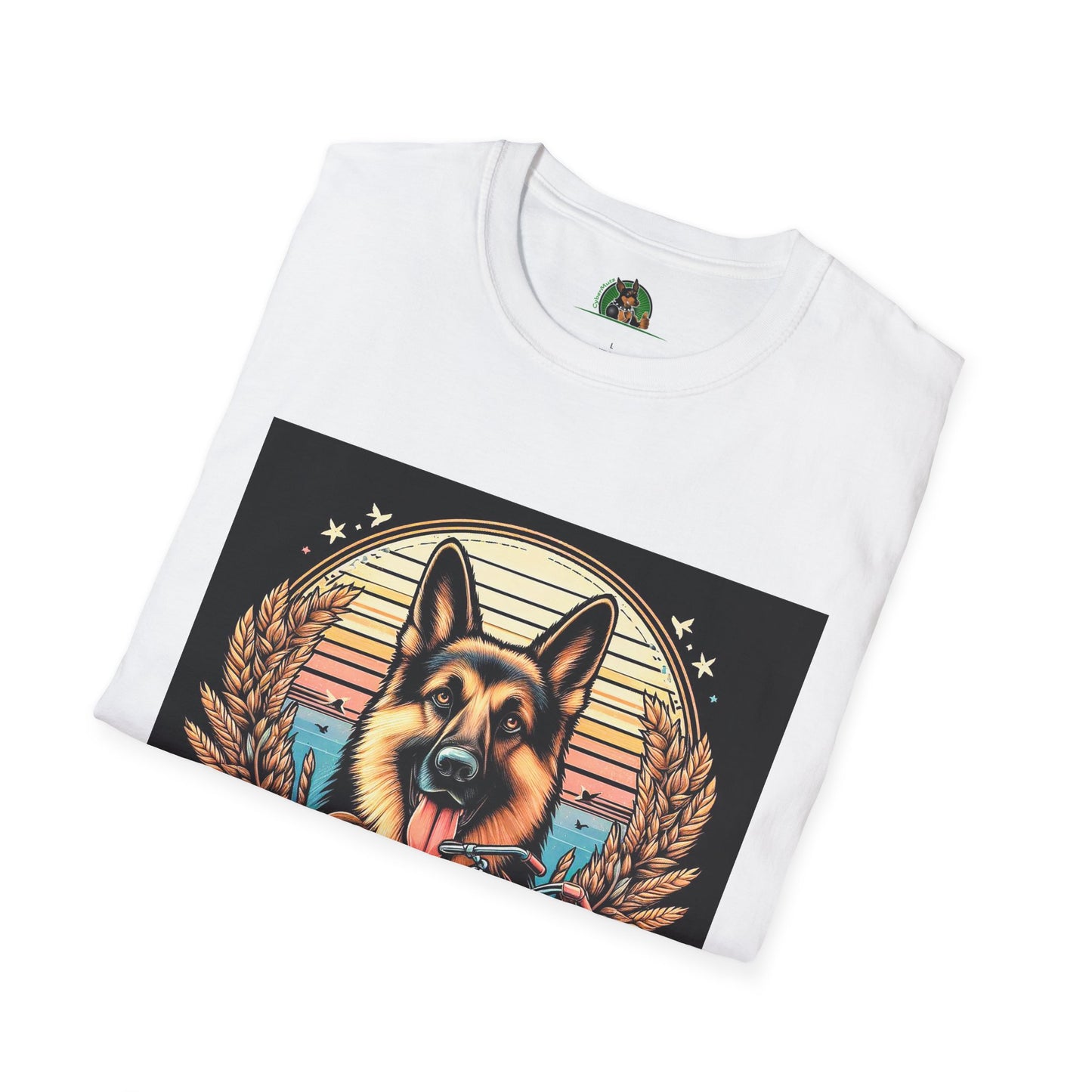 Marketing German Shepherd Mis·cel·la·ne·ous T-Shirt Printify   