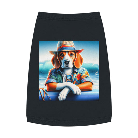 Pet Tank Top Beagle Summer Outfit Pets Printify   