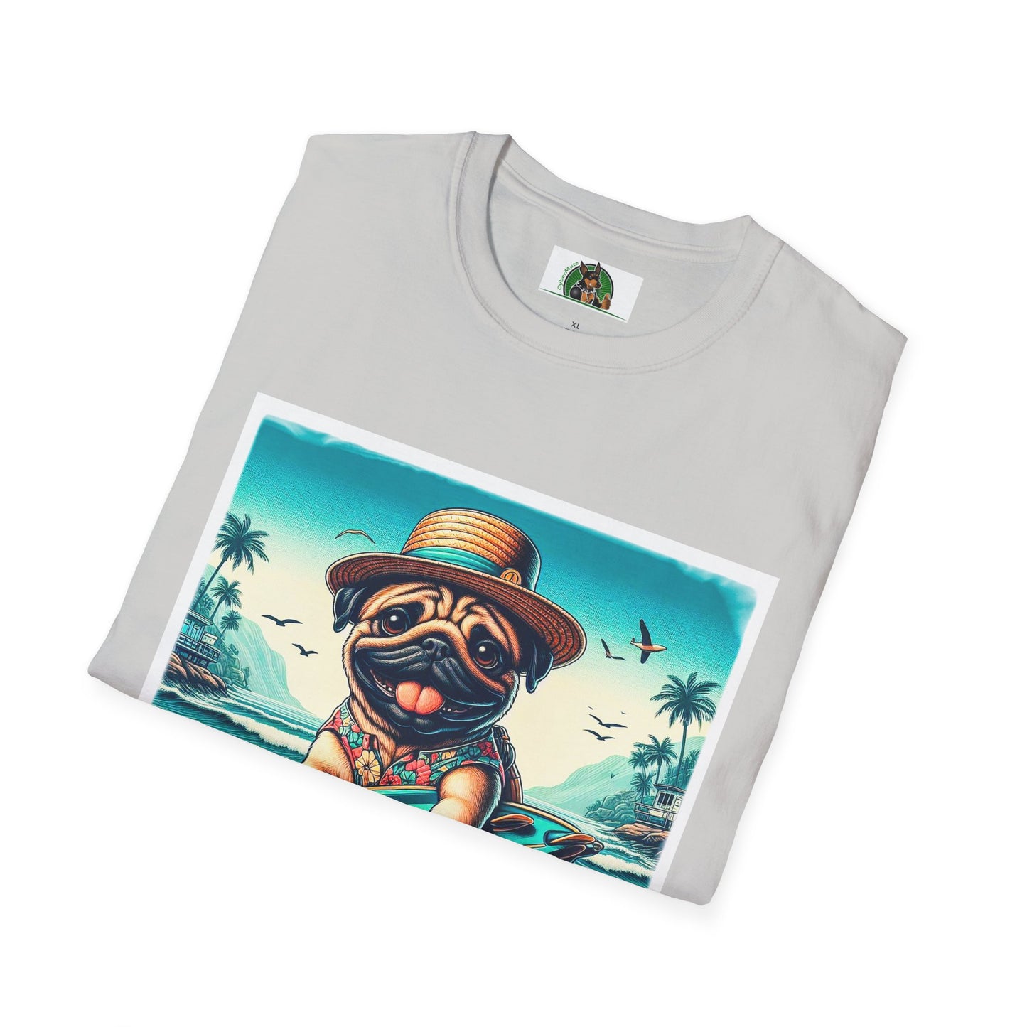 Pugs T-Shirt Printify   