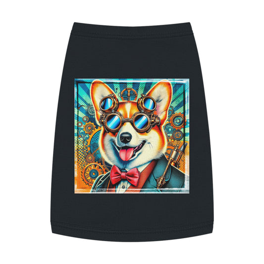 Pet Tank Top Pembroke Welsh Corgi Pets Printify   