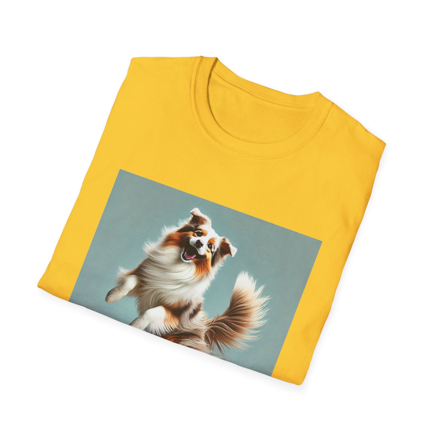 Dog Lover T-Shirt - Dancing Dog Australian Shepherd