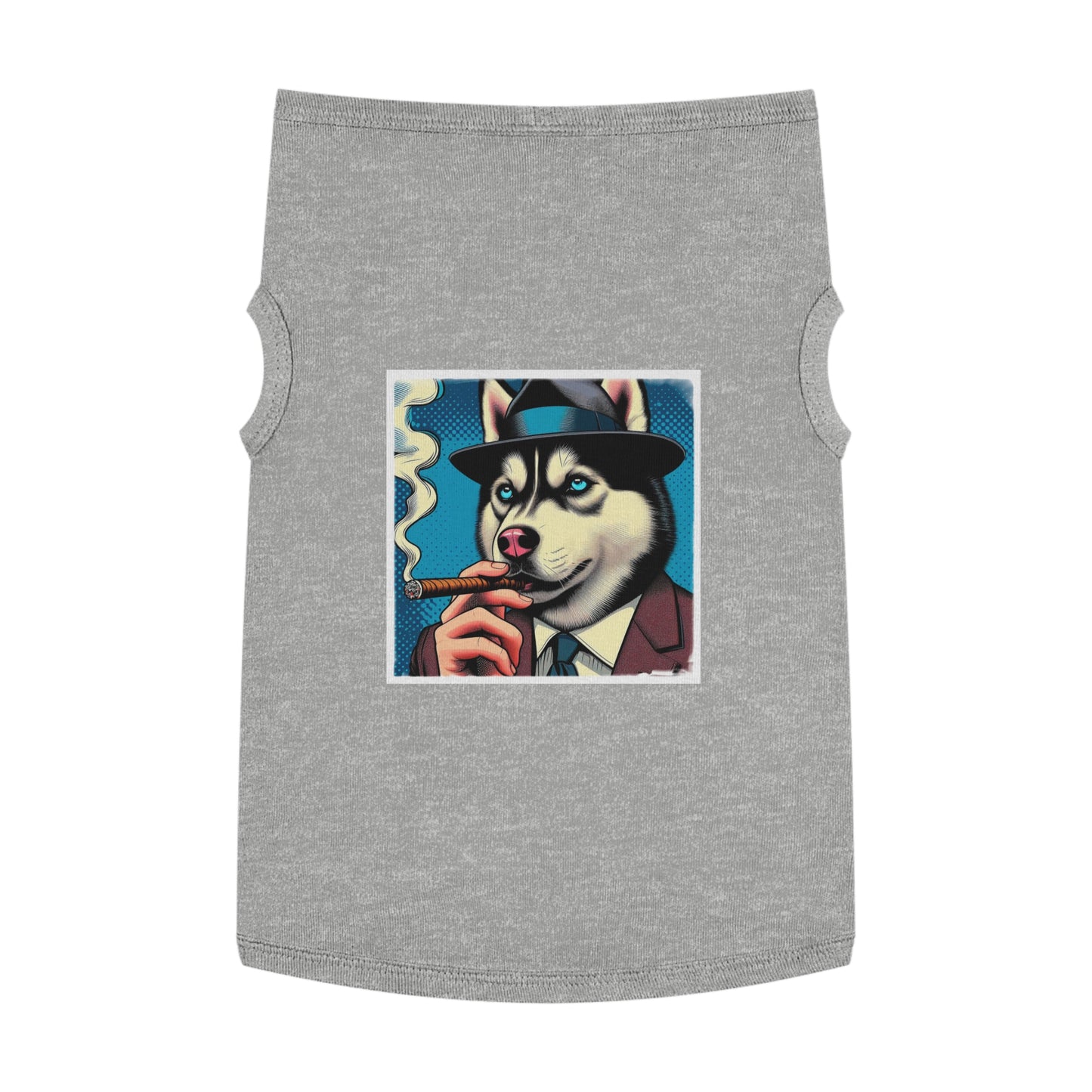 Pet Tank Top Husky Pets Printify XL Heather 