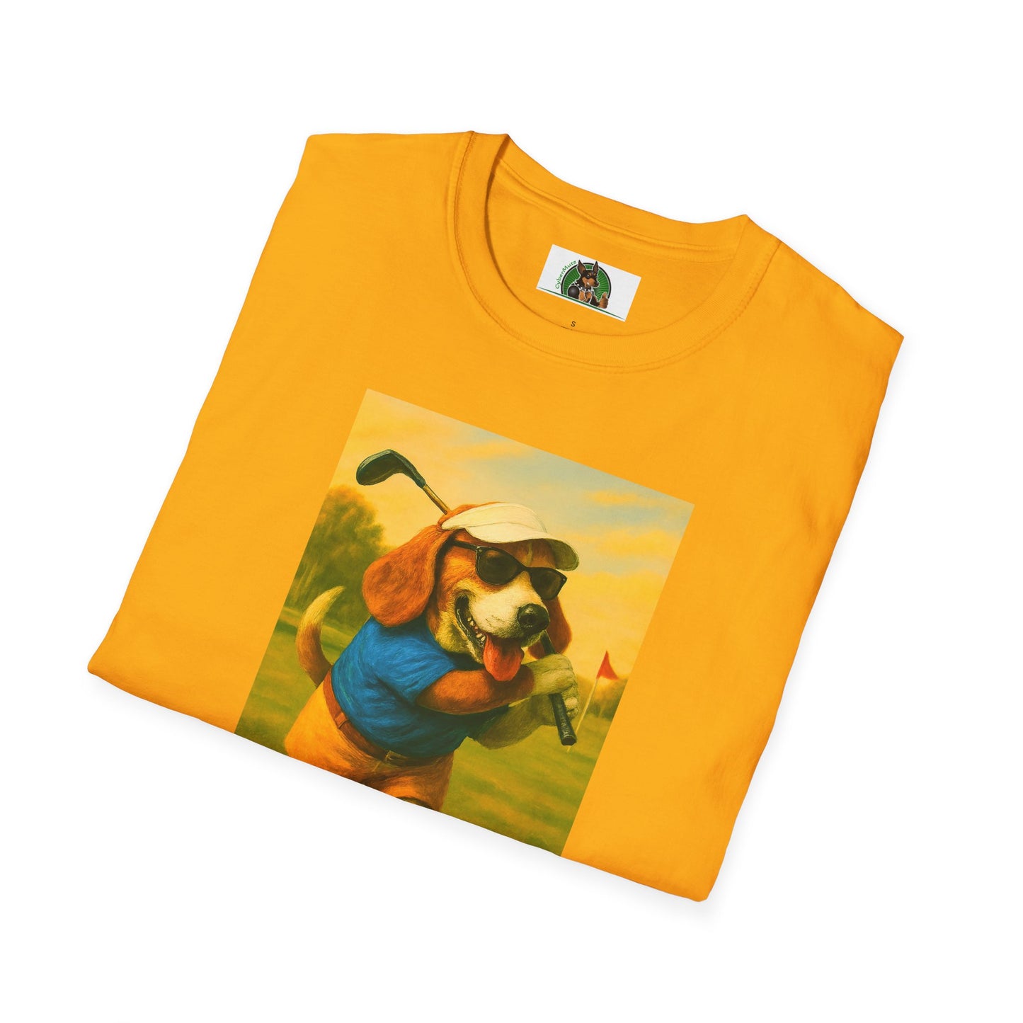 Sports Beagle Golf T-Shirt