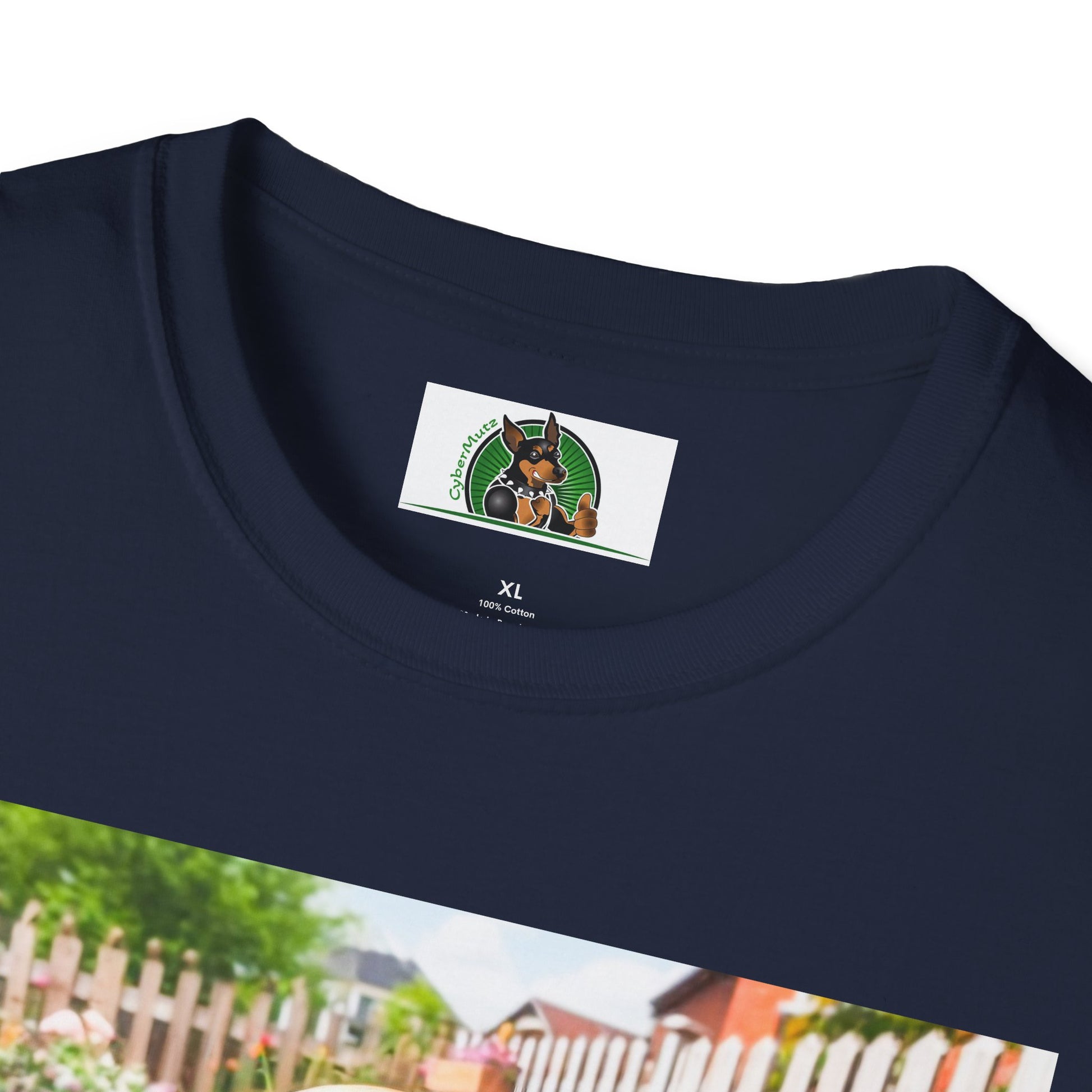 German Shepherd gardening shirt T-Shirt Printify